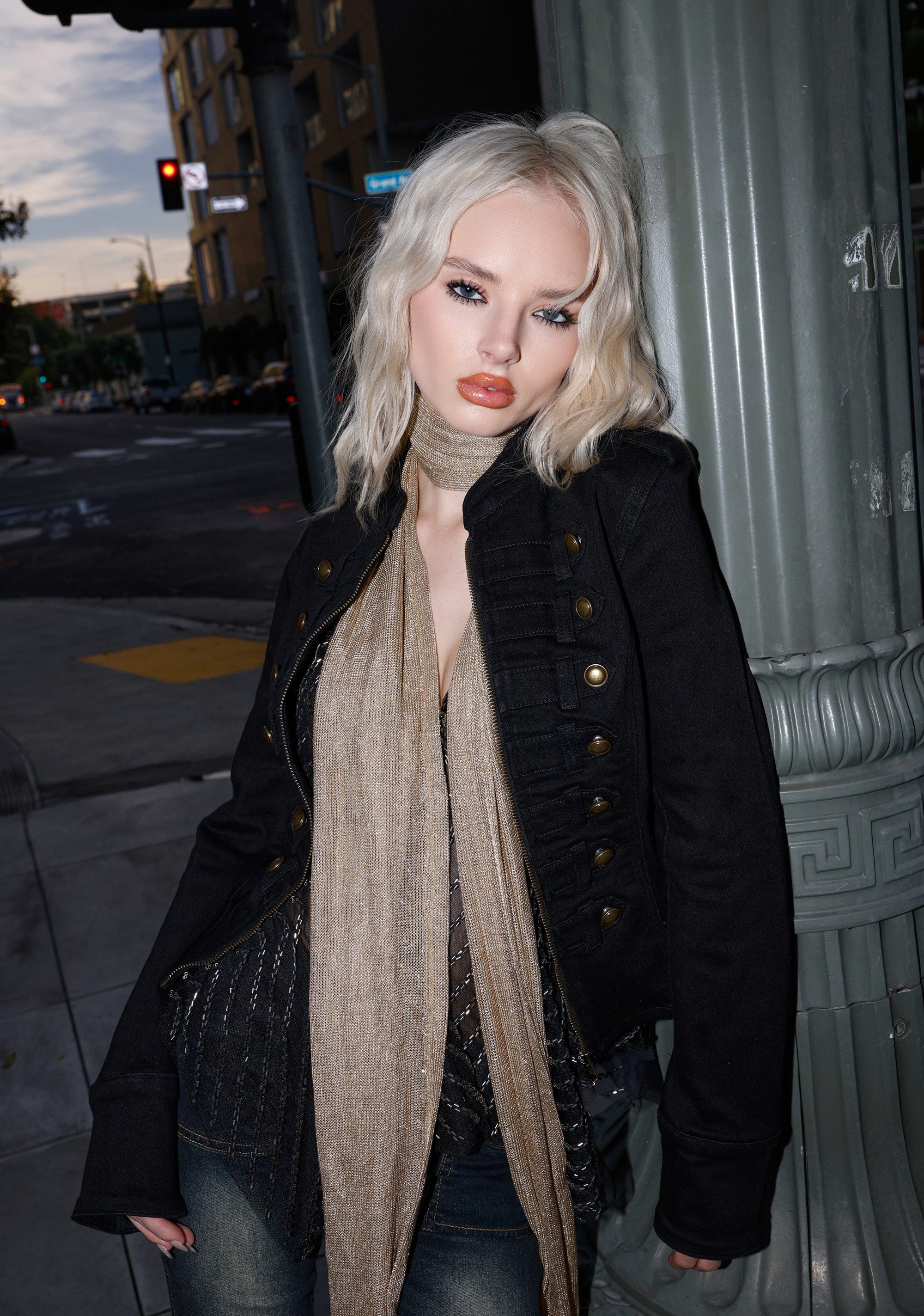 Cryptic Lyrics Twill Jacket - Image 9