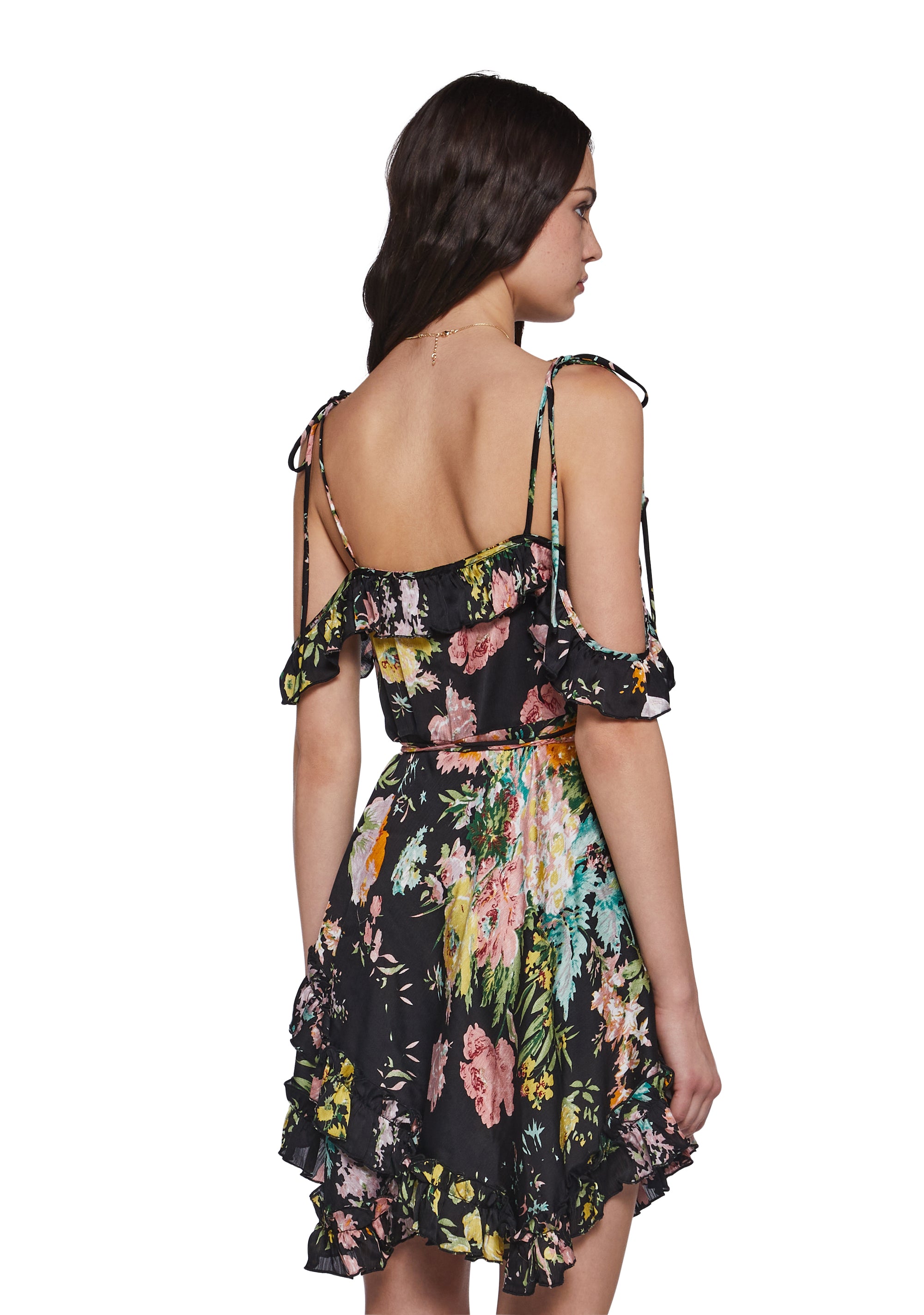 Wildflower Dreams Wrap Dress - Floral - Image 4