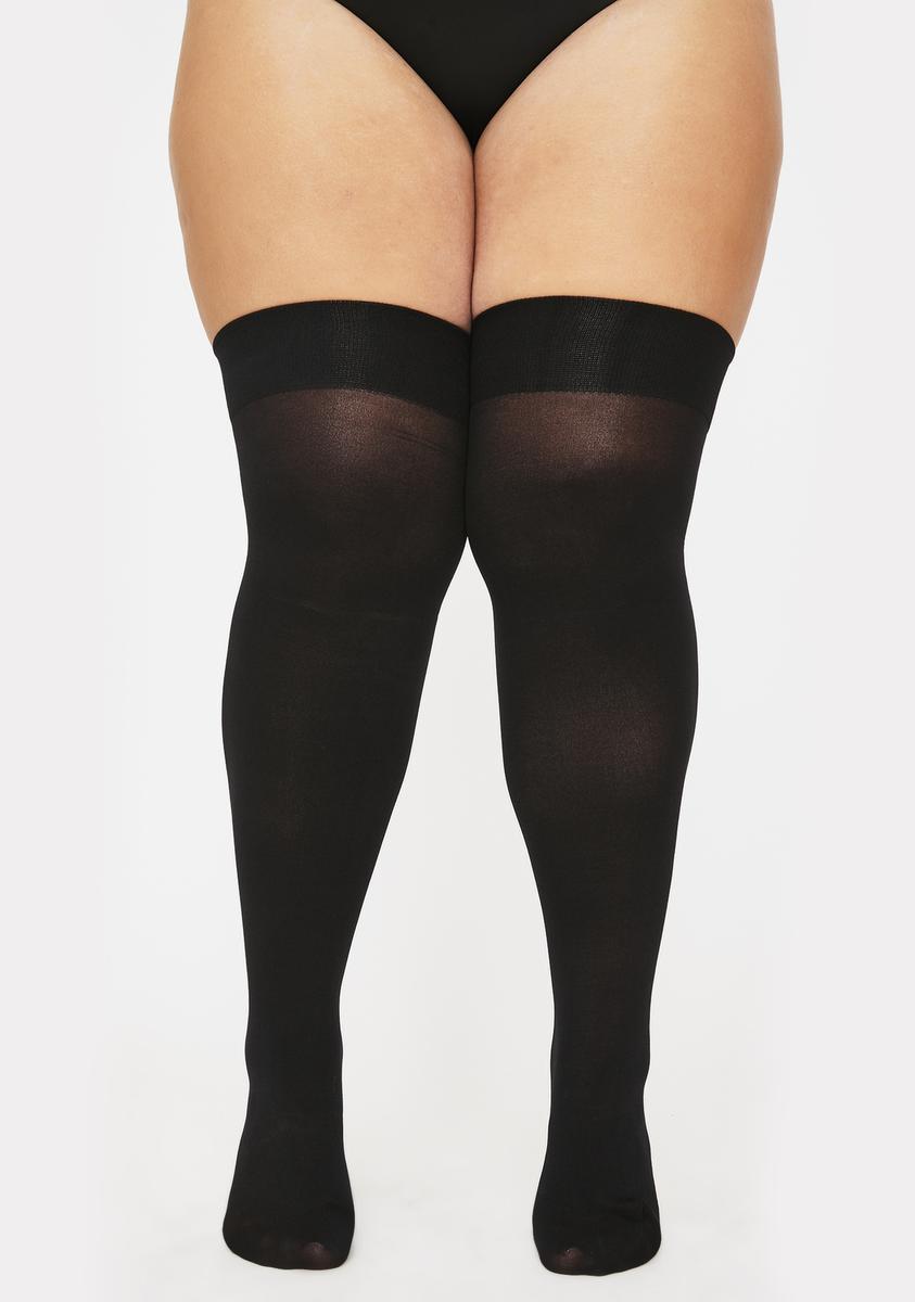 Alternative view of Plus Vamp Thigh Highs