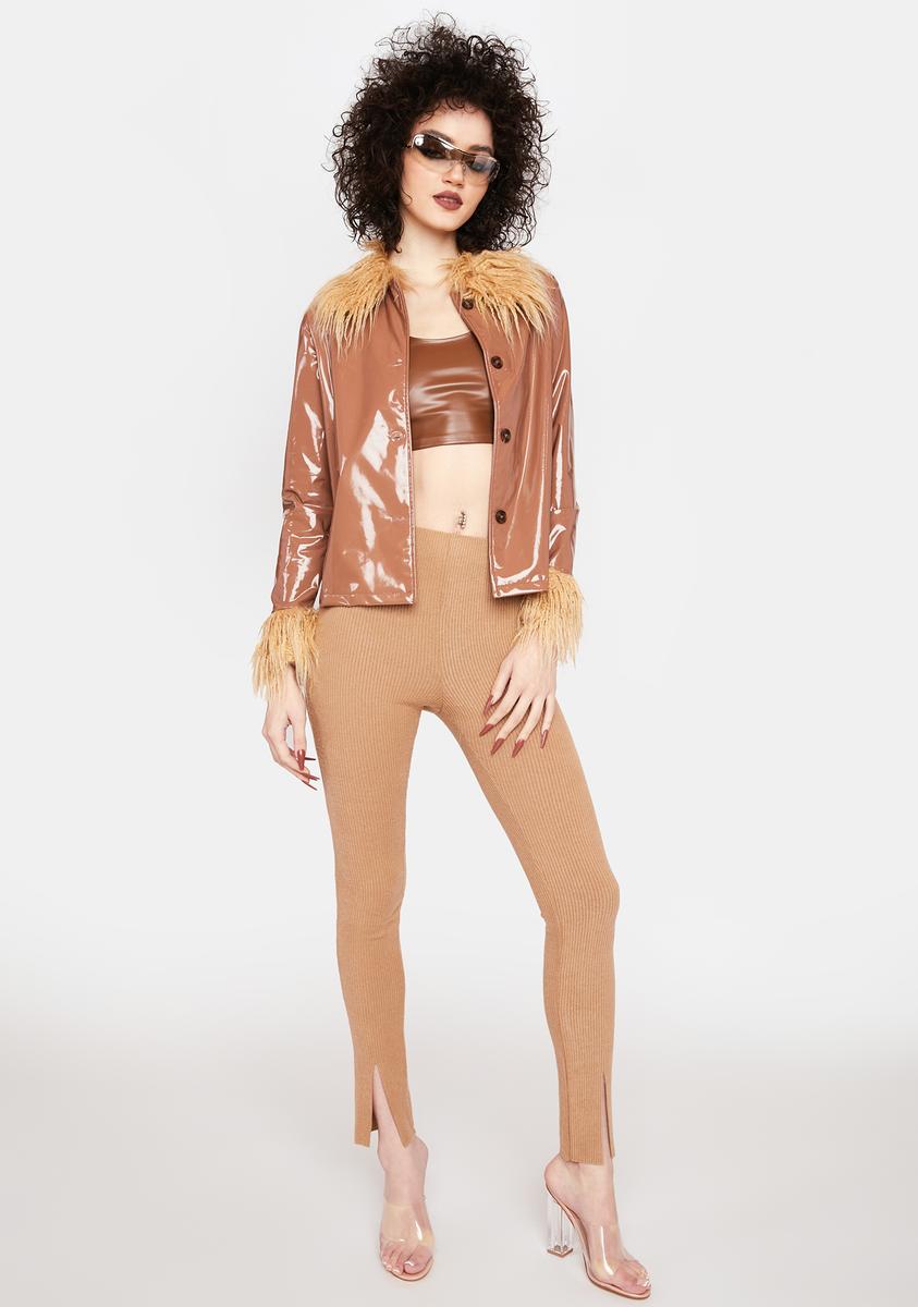 Coffee Like Your Style Vinyl Jacket - Image 3