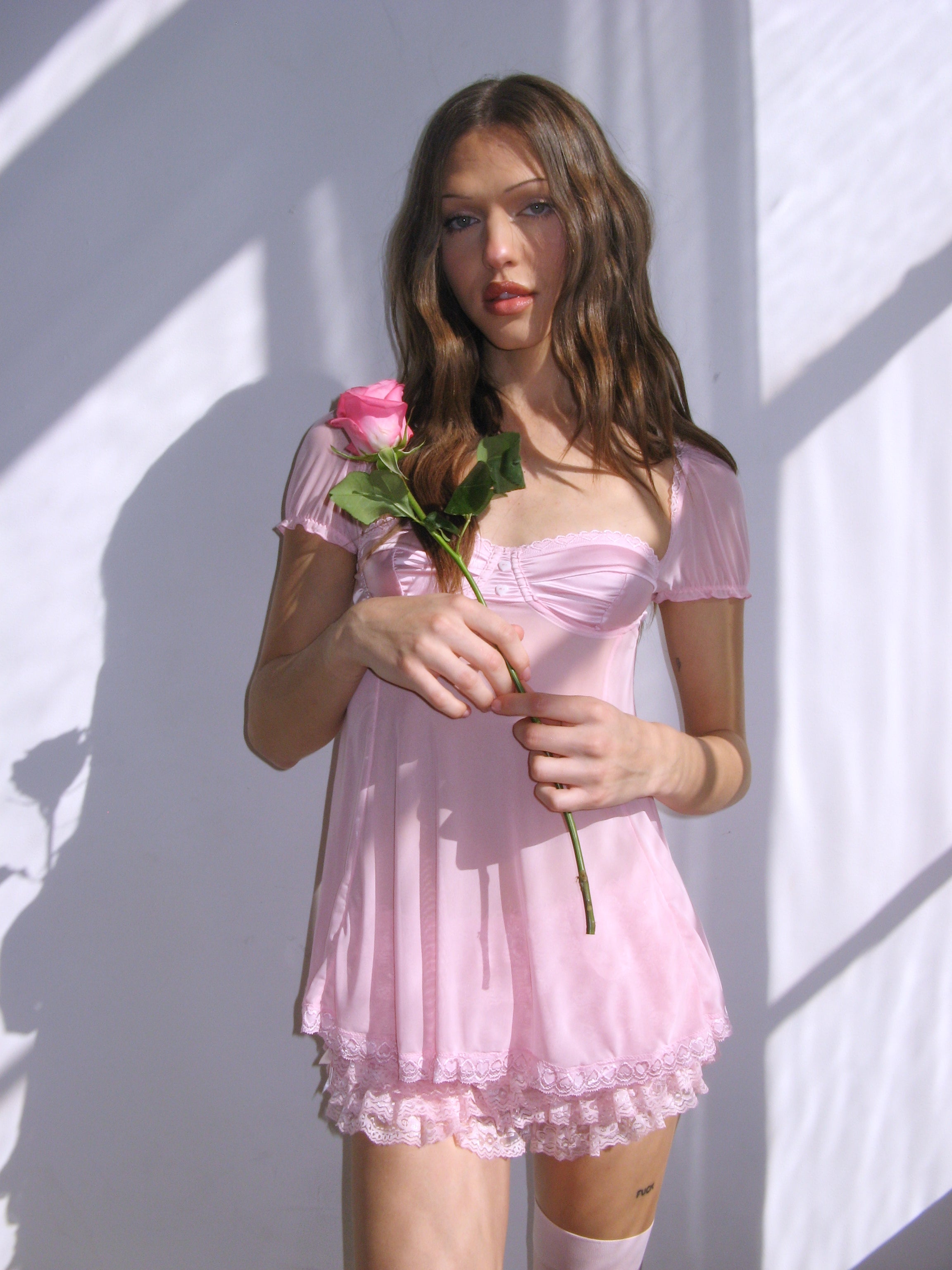 Daring Darling Mesh Nightie - Image 7