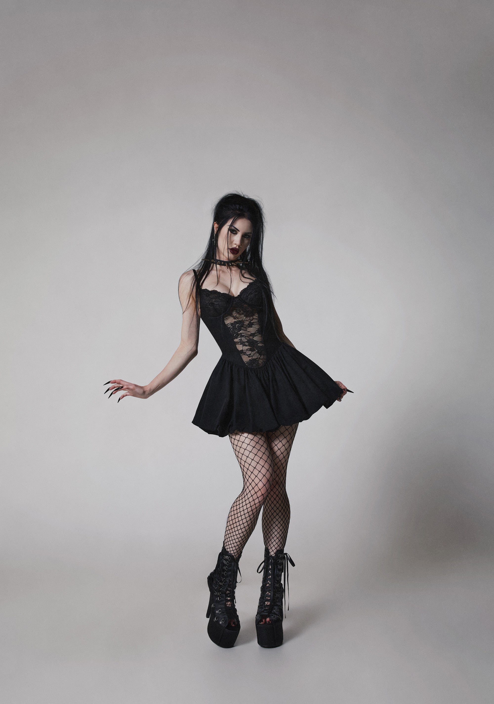 Glamtopia Lace -Up Platform Heels - Image 5