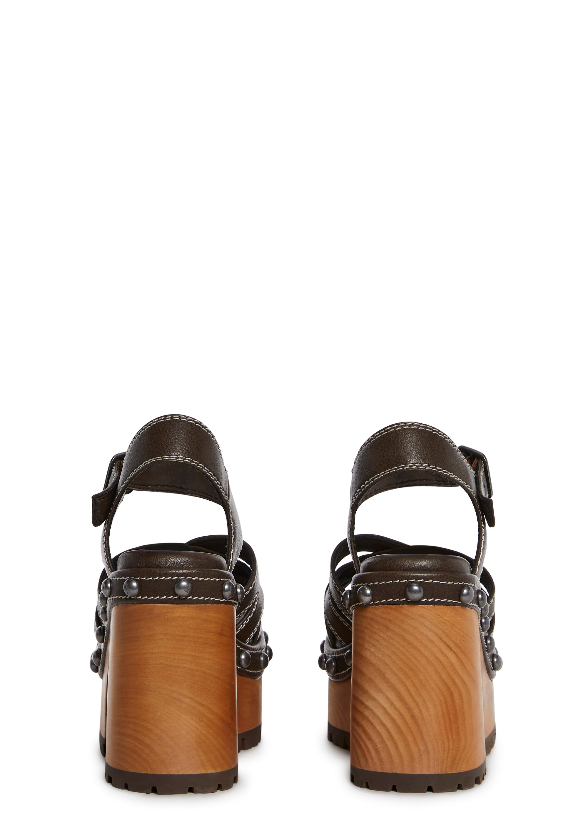 Crush Promises Platform Sandals - Brown - Image 4