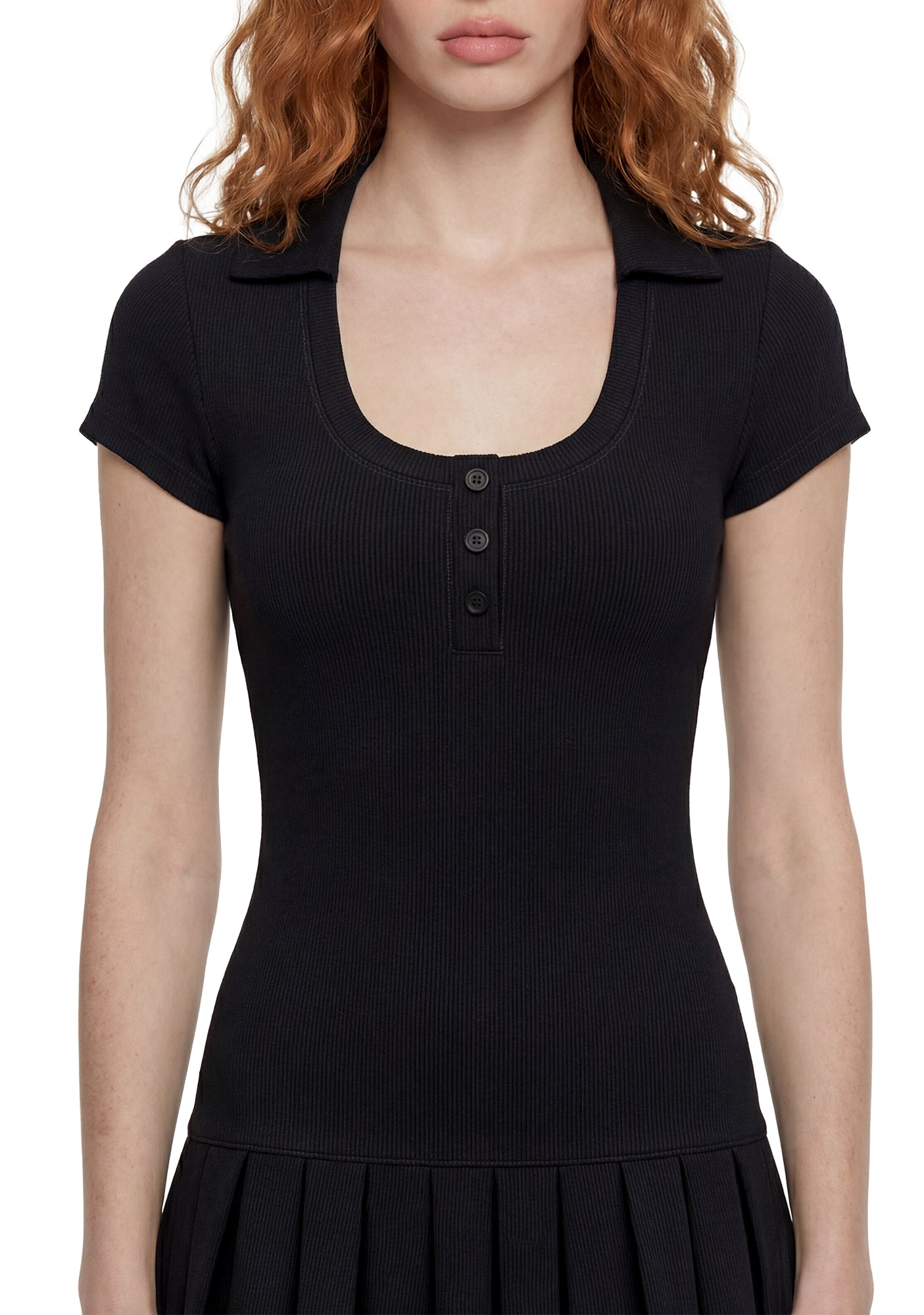 Tashi Tennis Dress - Black - Image 5