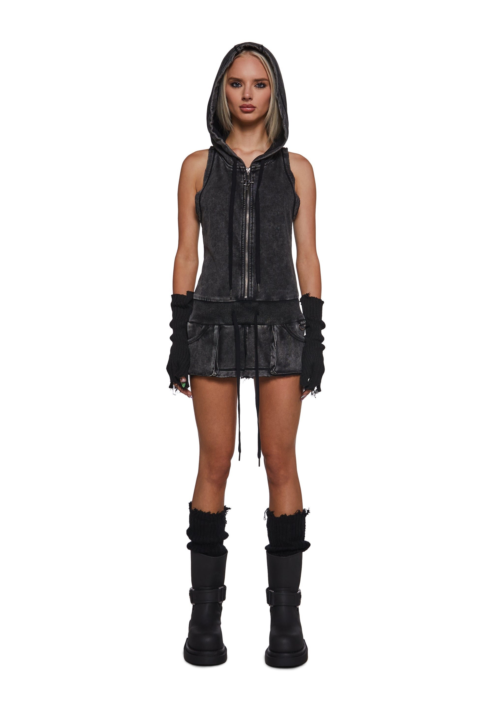 Outro French Terry Romper - Image 2