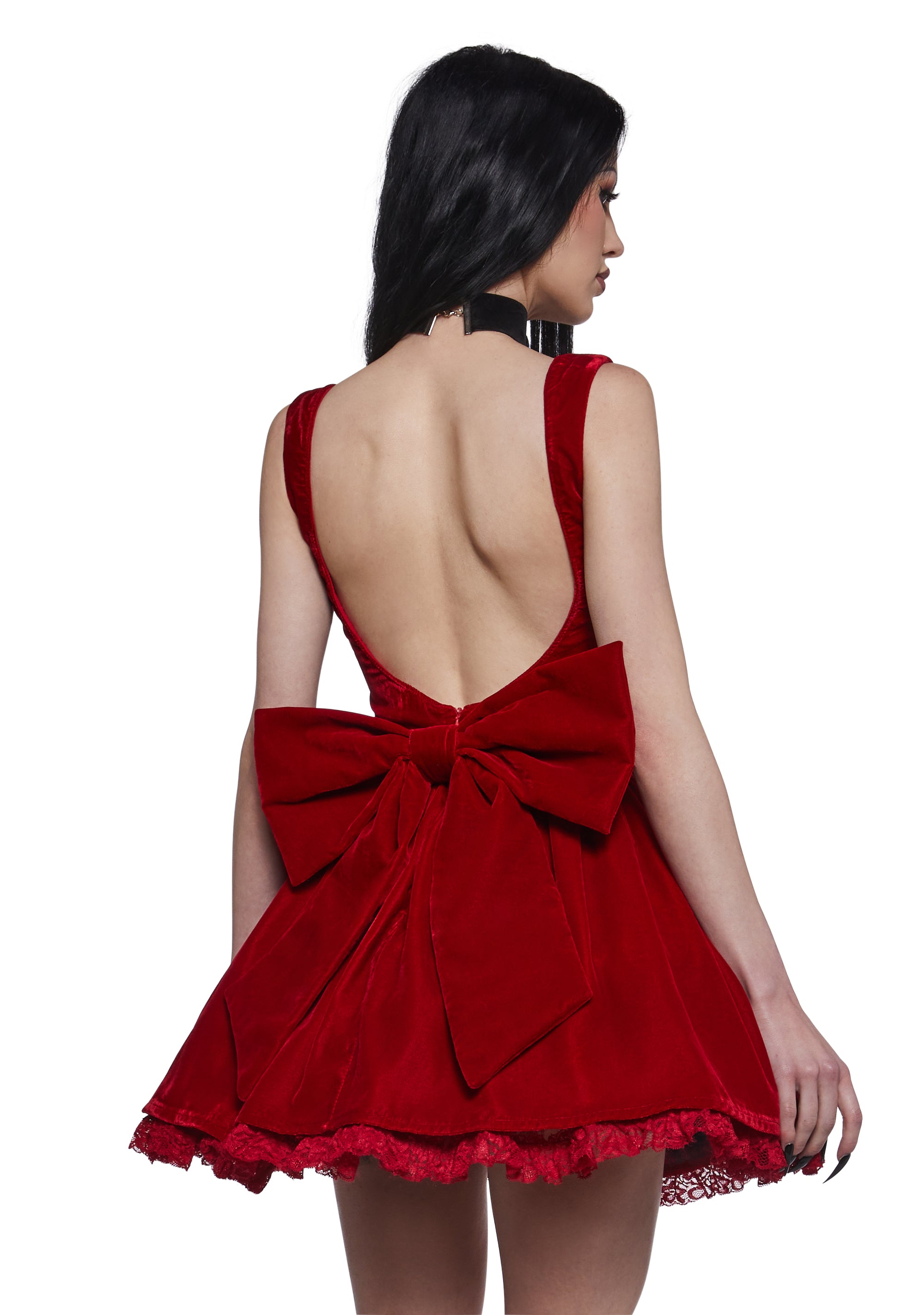 Radiant Occasions Corset Dress - Red - Image 4