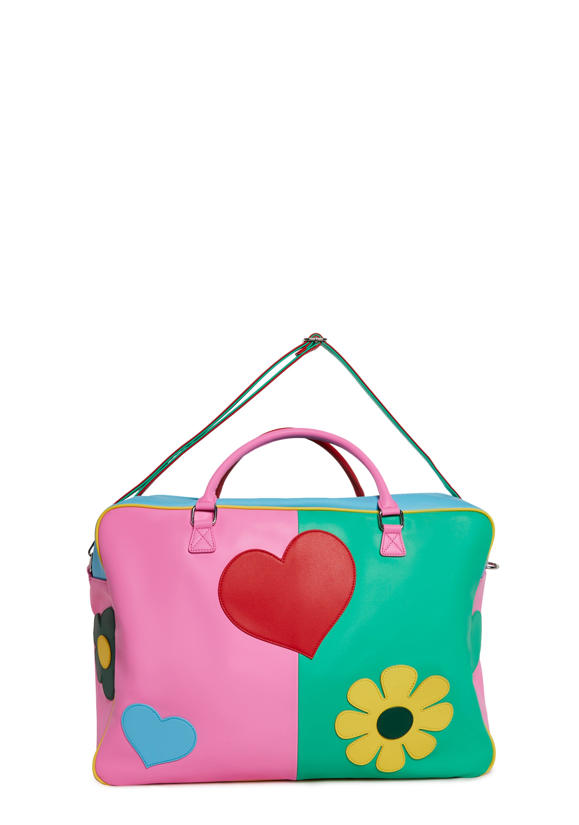Free Luv Nation Colorblock Giant Weekender - Image 9