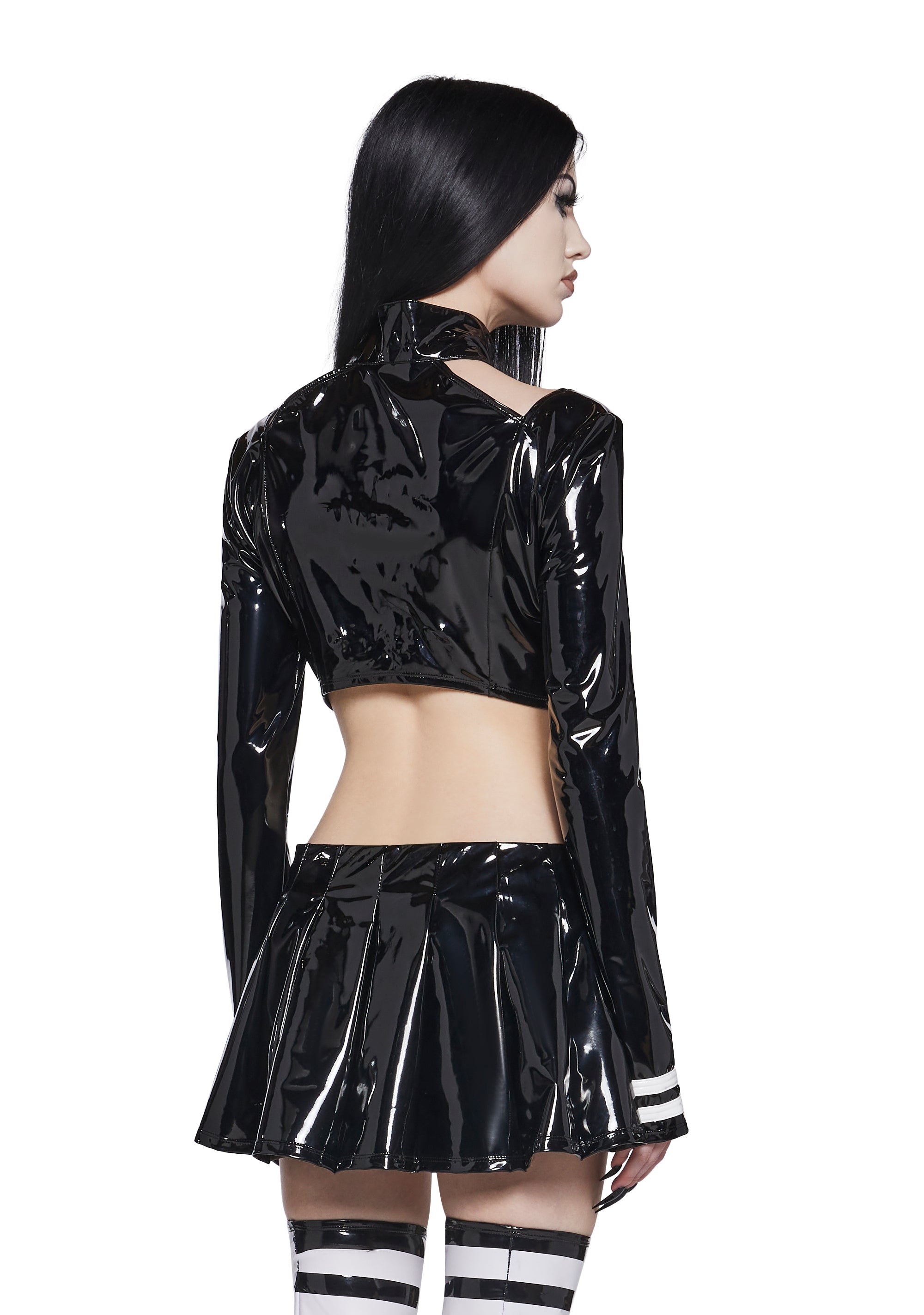 Kaneki Cosplay Mini Dress And Legwarmer Set - Image 4