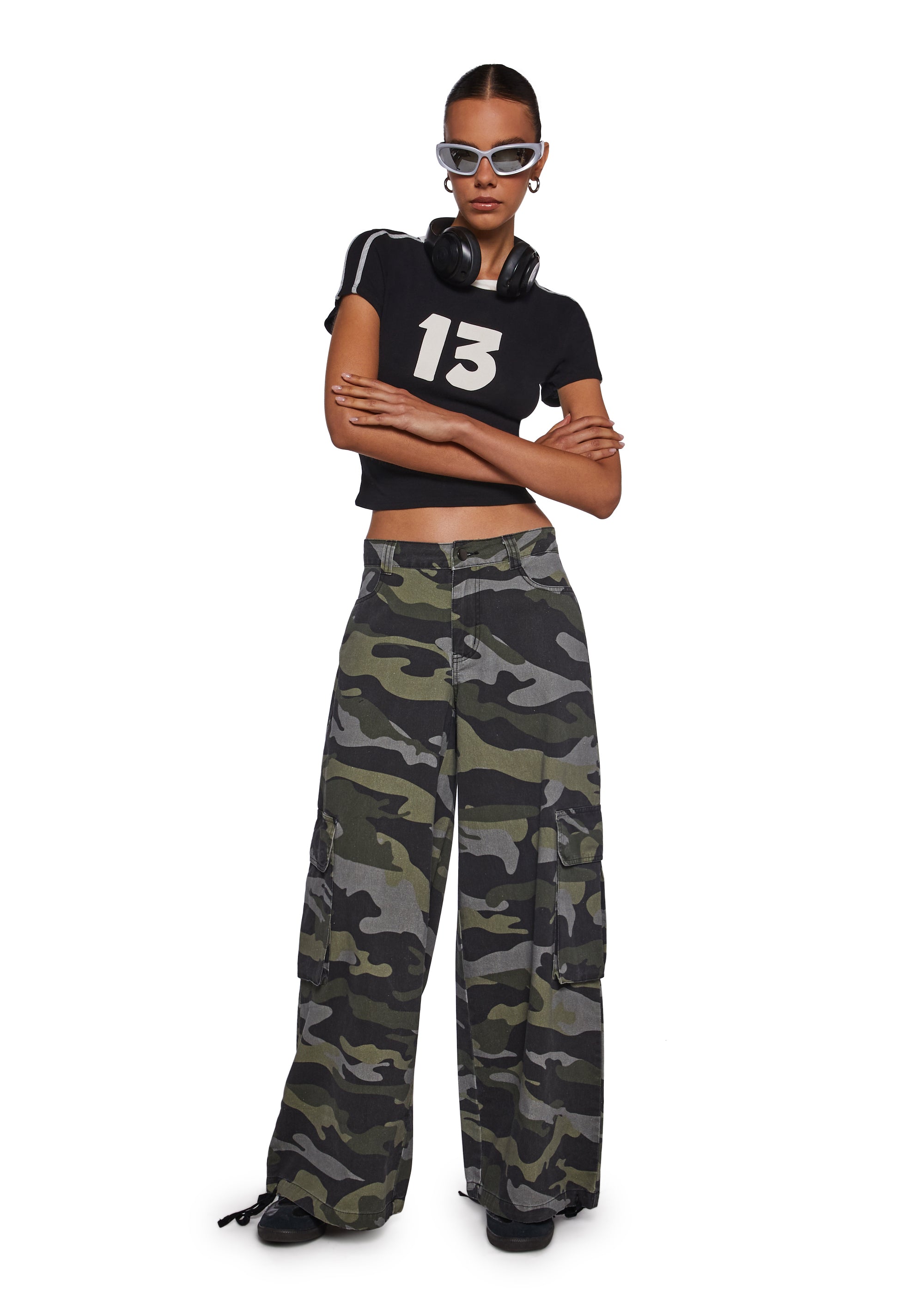 Mp3 Dreams Camo Cargo Pants - Image 2
