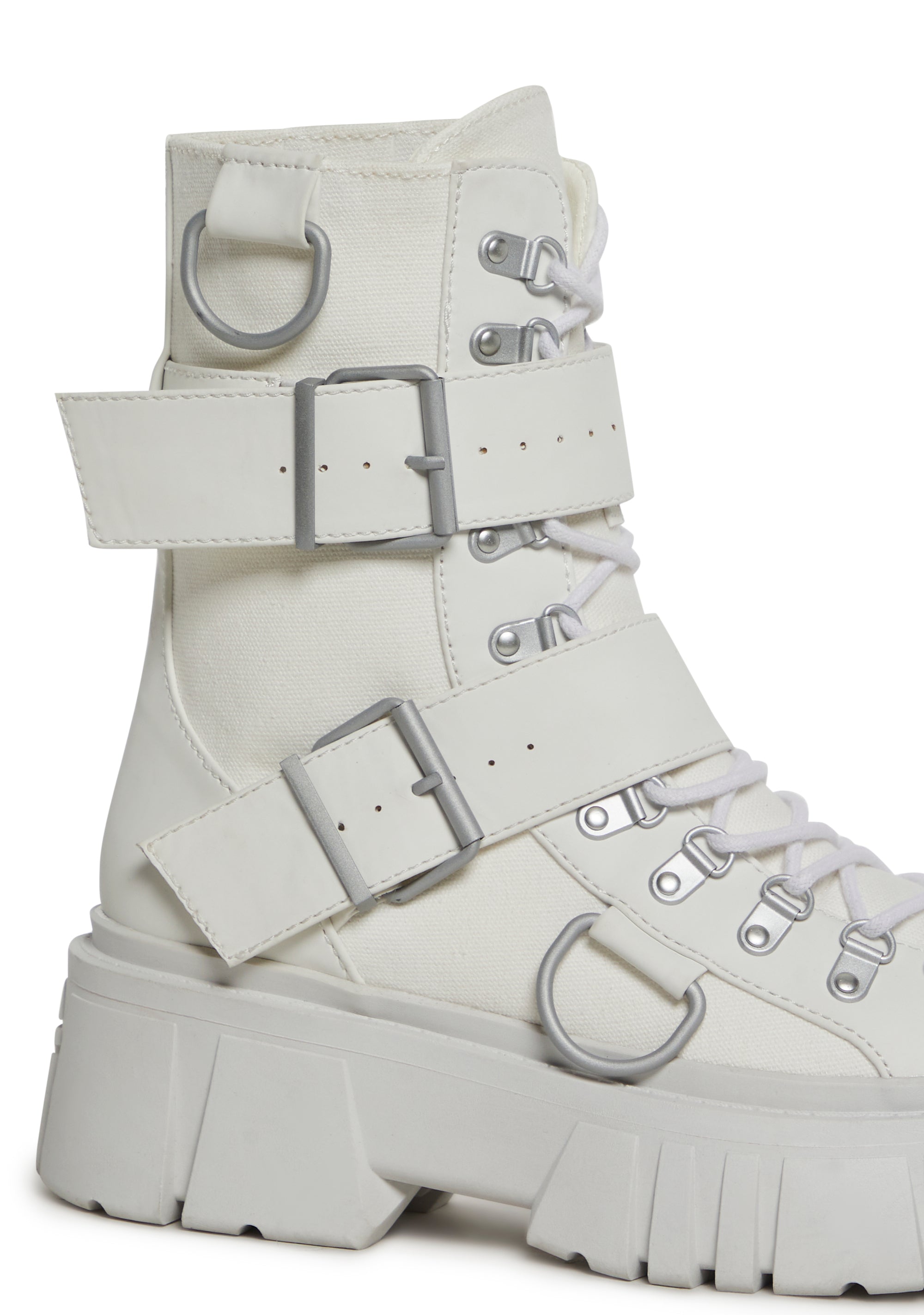 Alternative view of Low Traitor Boots - White