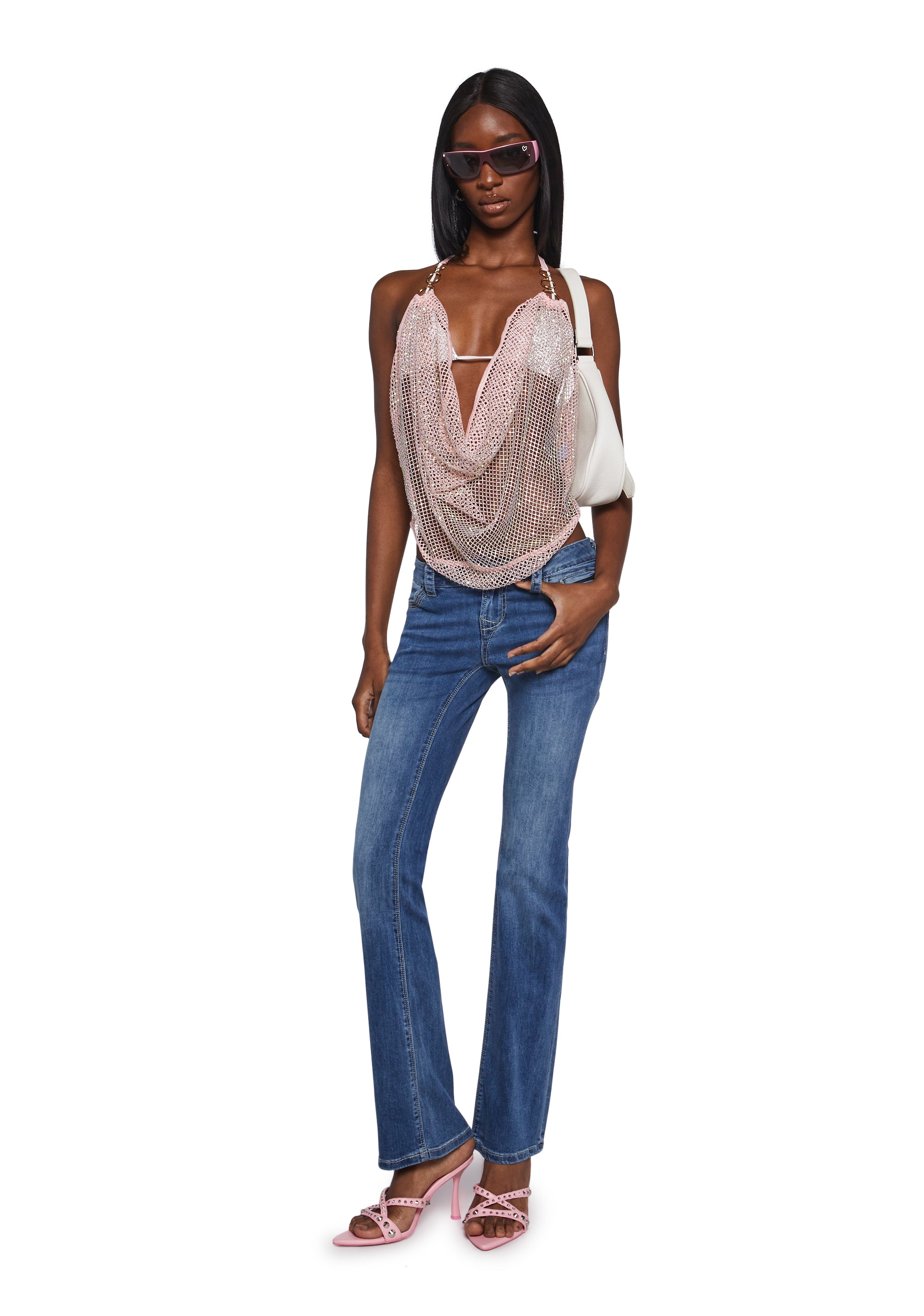 Dance Beats Cowl Top - Image 2
