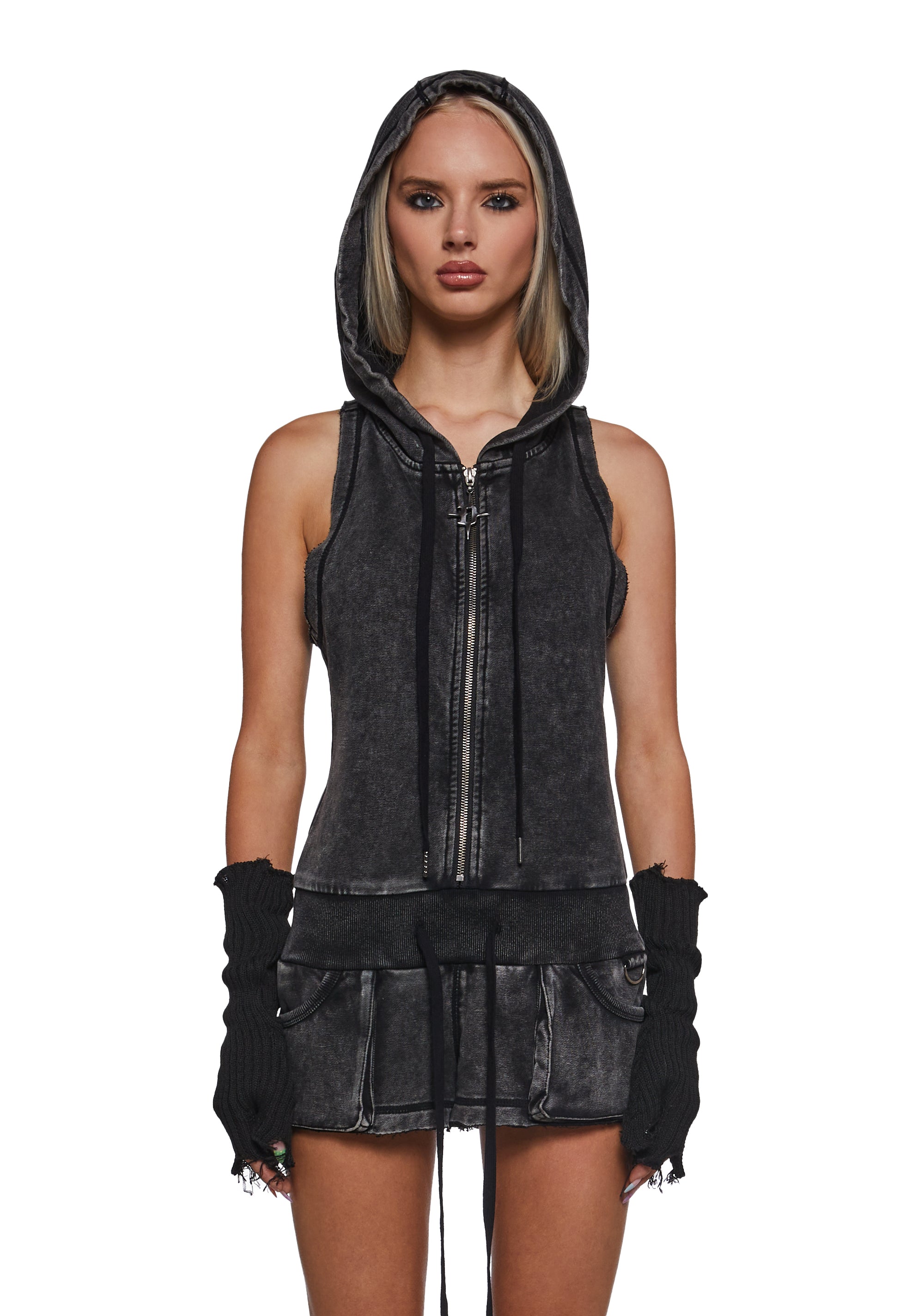 Outro French Terry Romper - Image 6