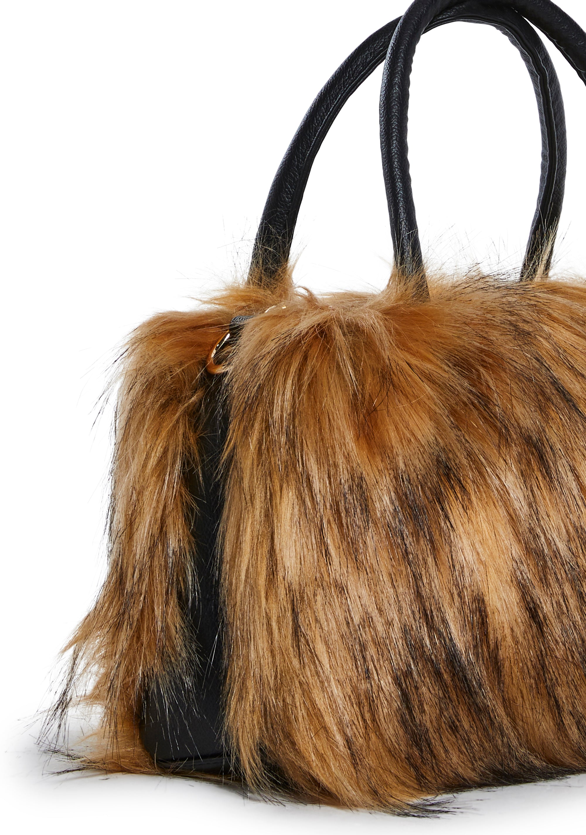 Alternative view of Paparazzi Faux Fur Shoulder Bag