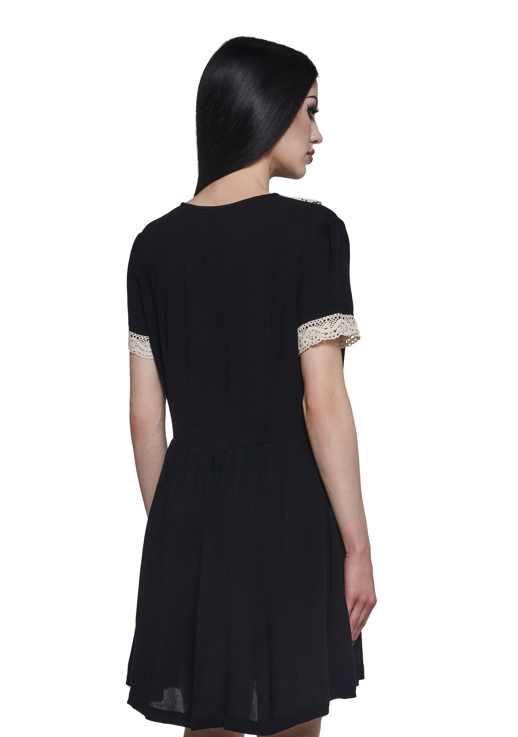 Goth Doll Mini Dress - Image 4