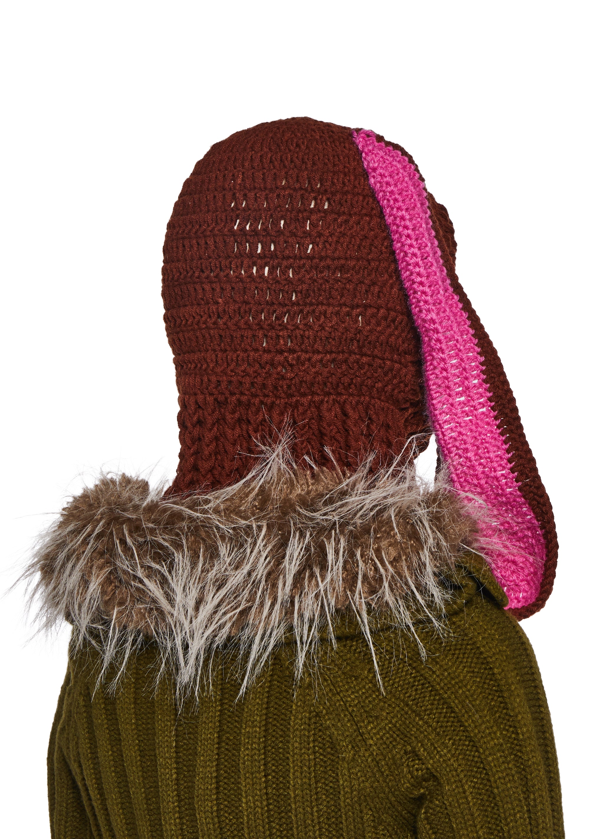 Long Eared Knit Beanie - Image 3