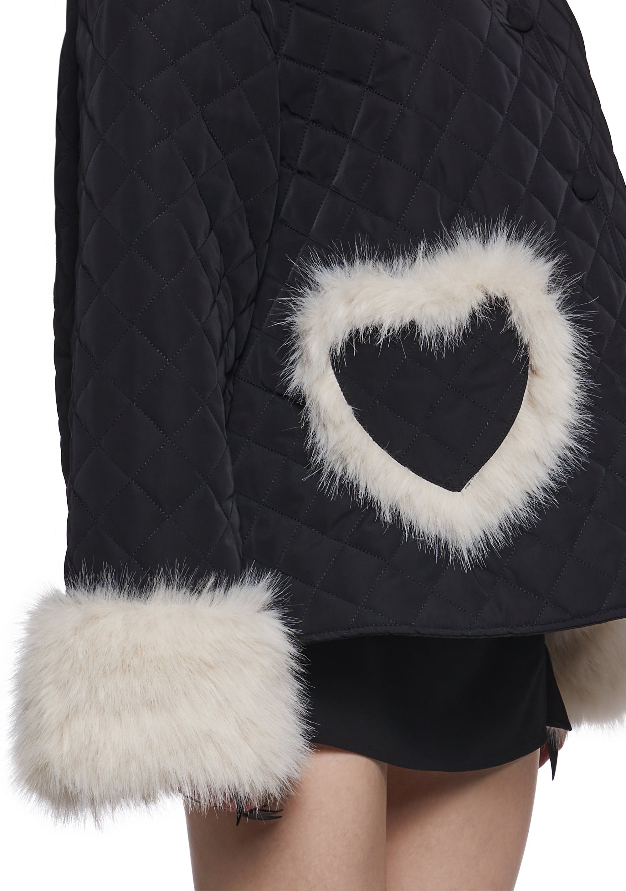 Humbug Season Quilted Coat - Image 5