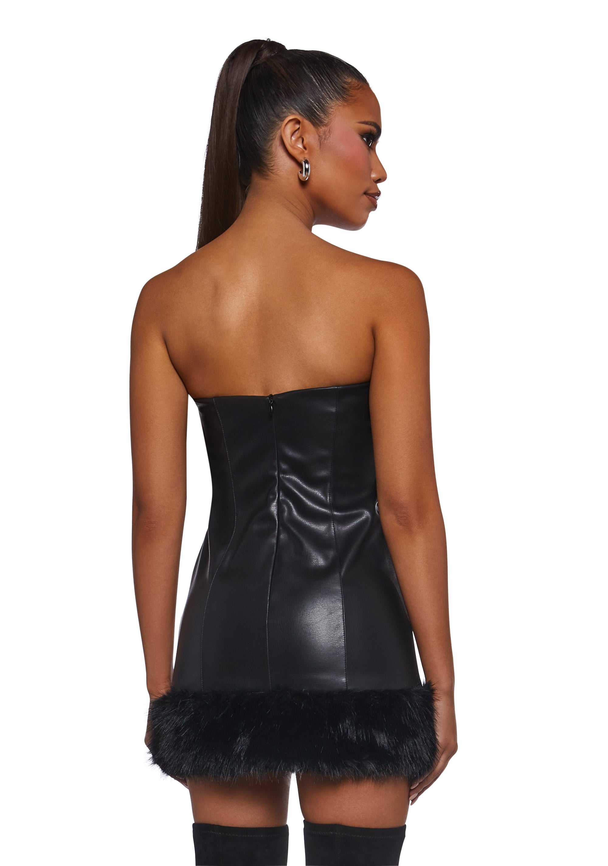Icon Sensation Strapless Mini Dress - Image 4