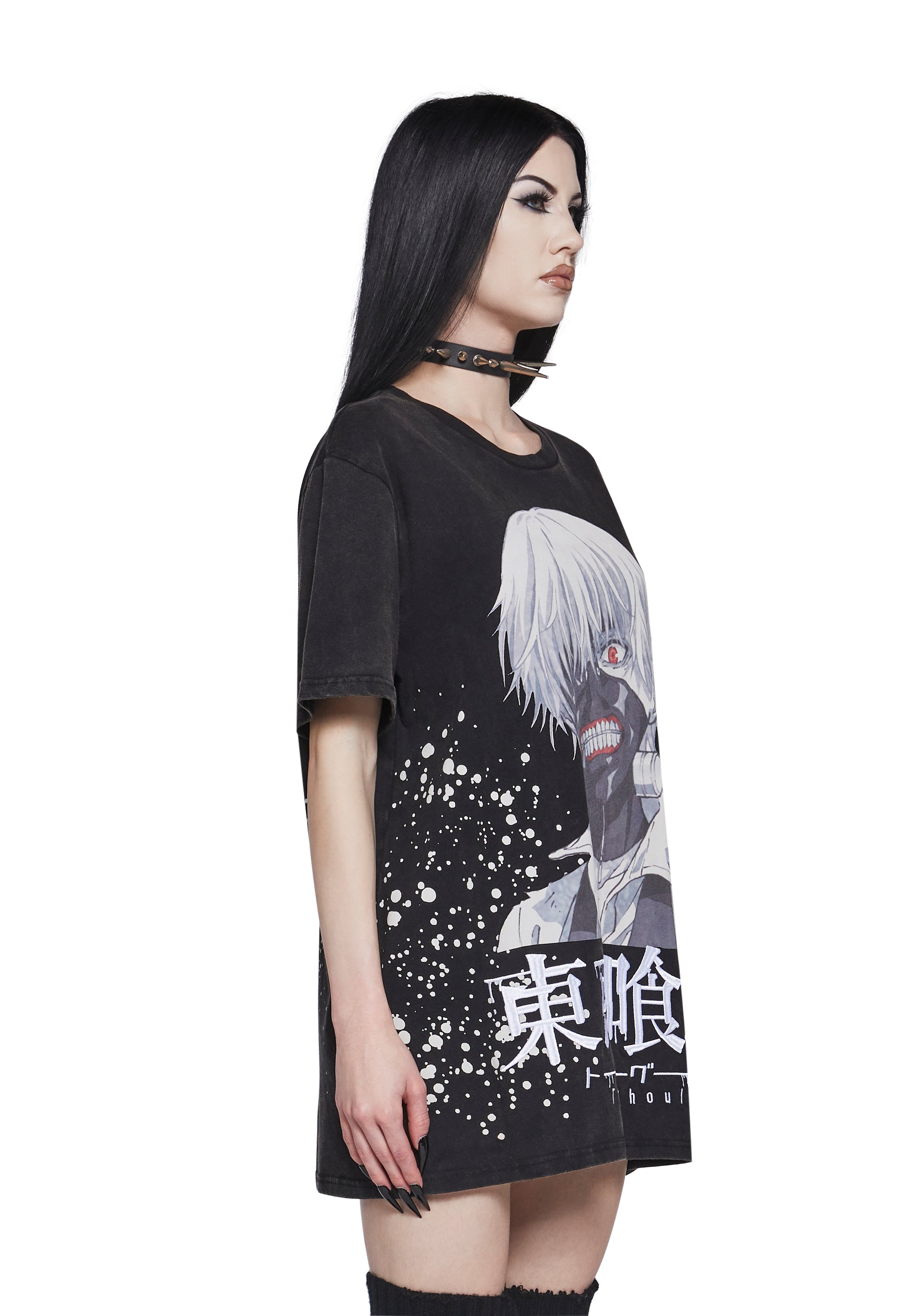 Ken Kaneki Oversized Graphic Tee - Image 3