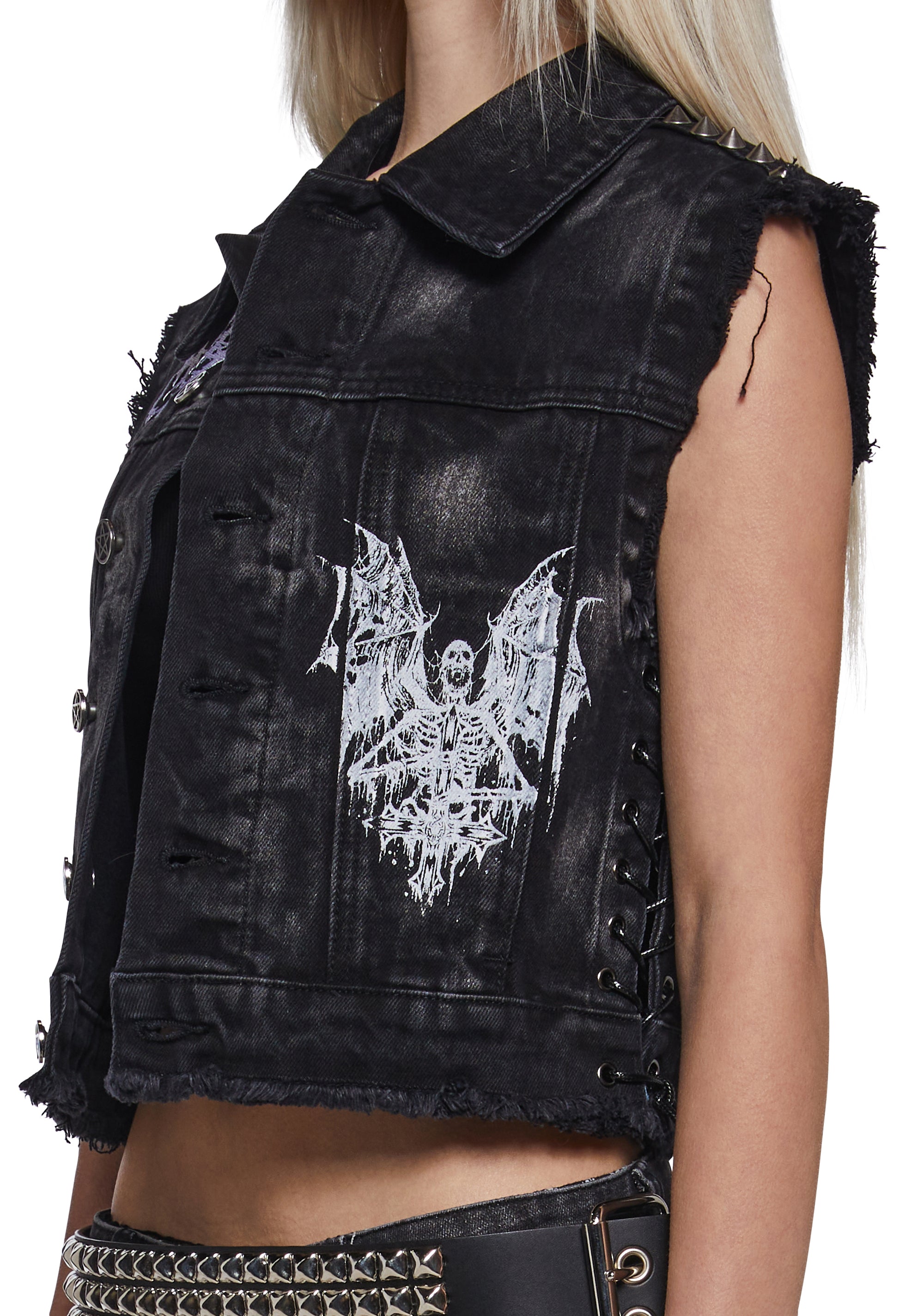 Moonlight Pact Denim Vest - Image 9