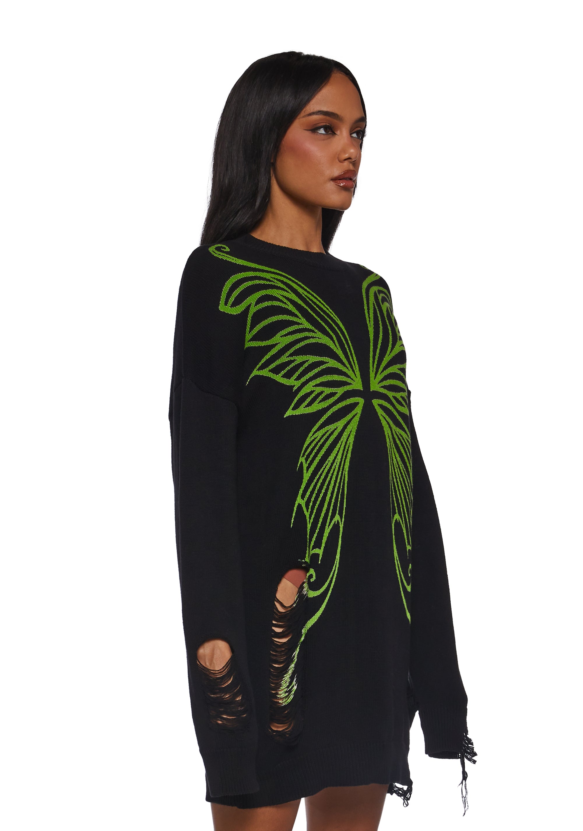 Music Of The Heart Oversized Sweater - Image 3