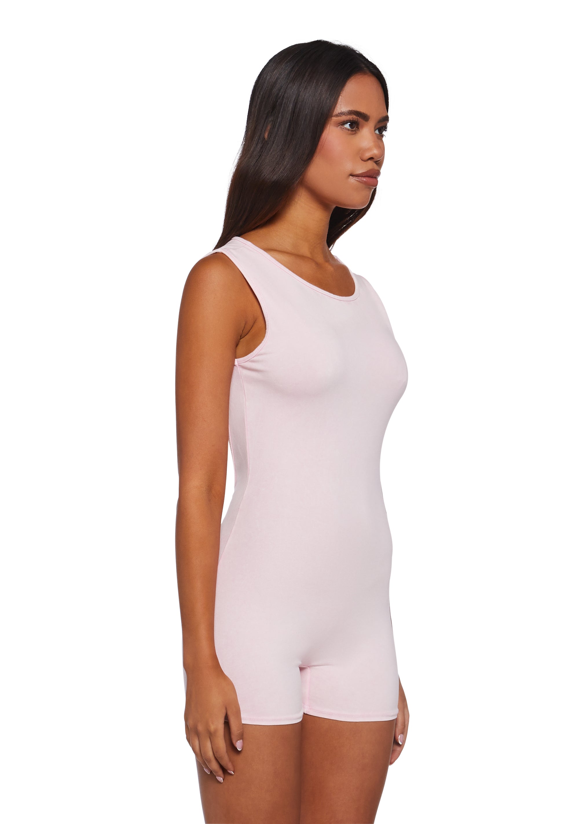 Alternate Realities Backless Romper - Pink - Image 5