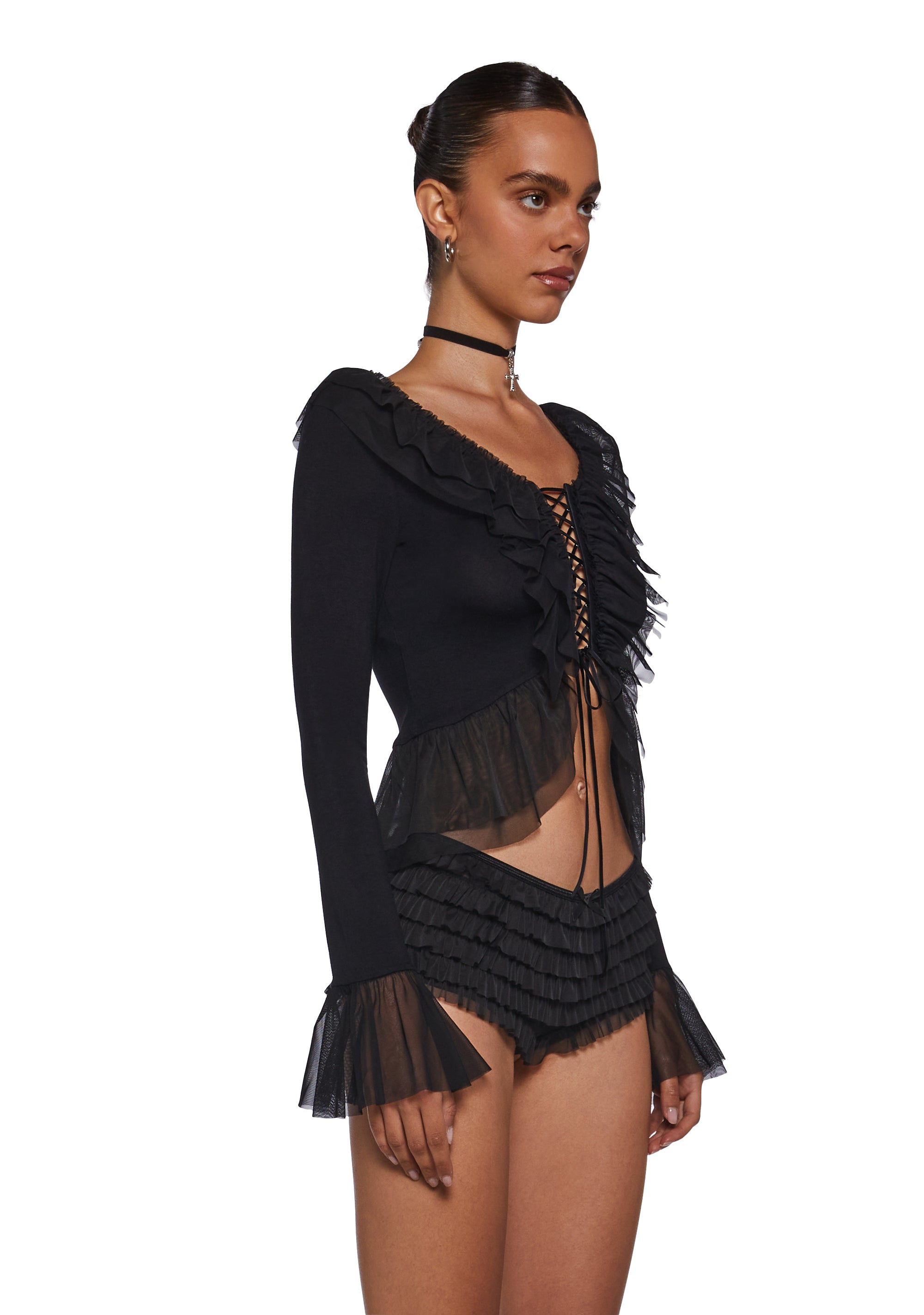 Smashing Time Long Sleeve Top - Image 3