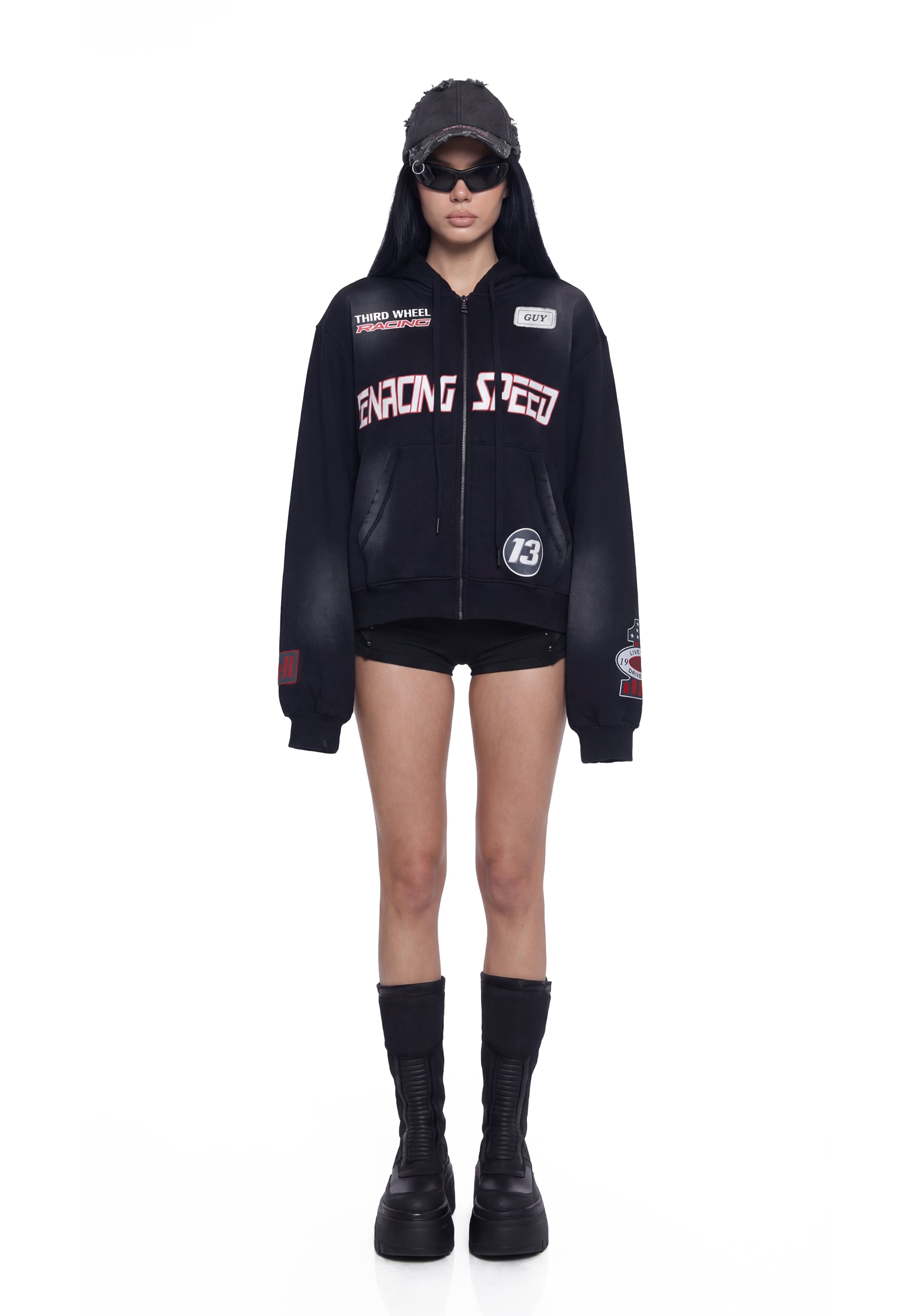 Crash Out Zip Hoodie - Image 6