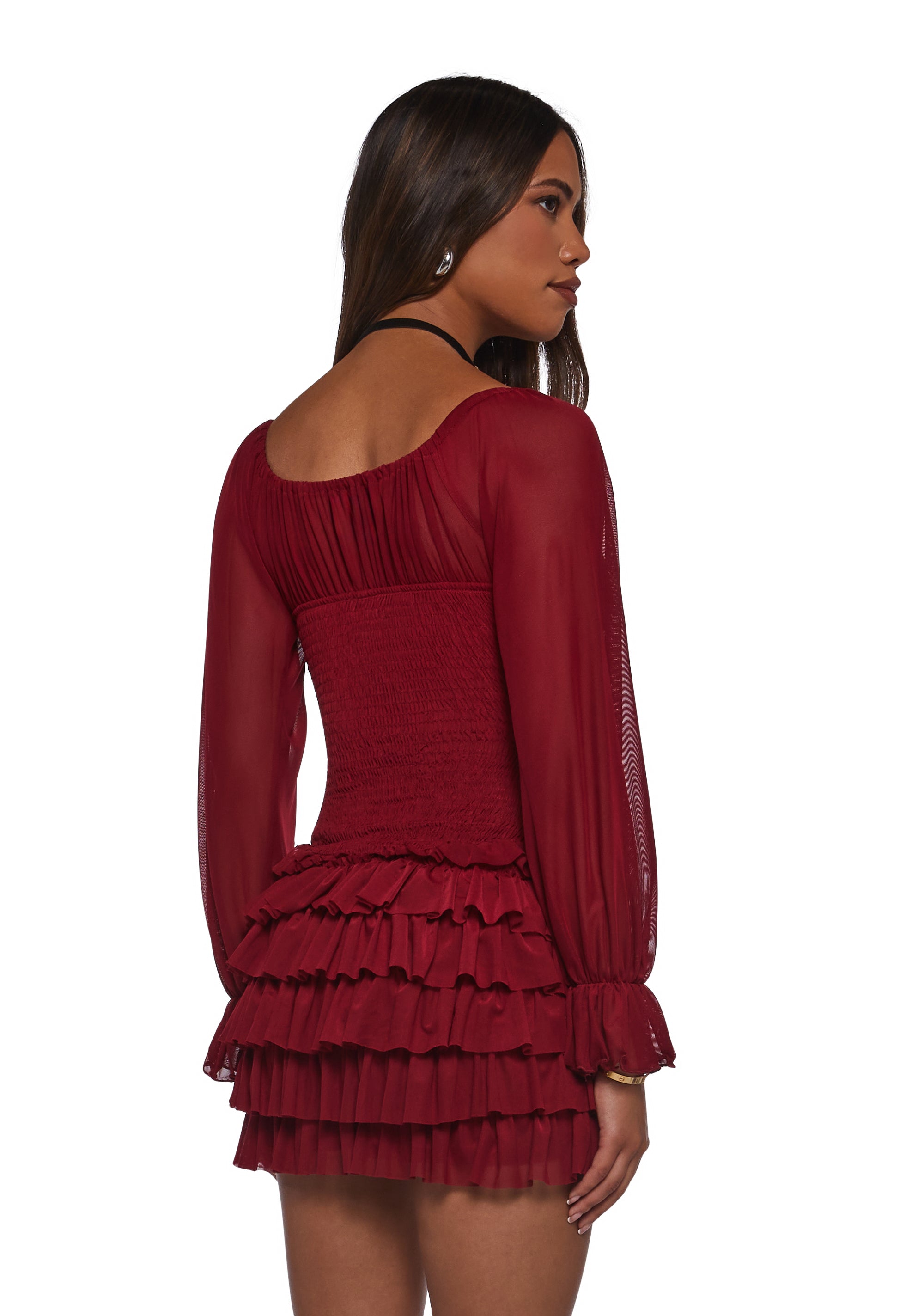 Poet Society Mini Dress - Image 4