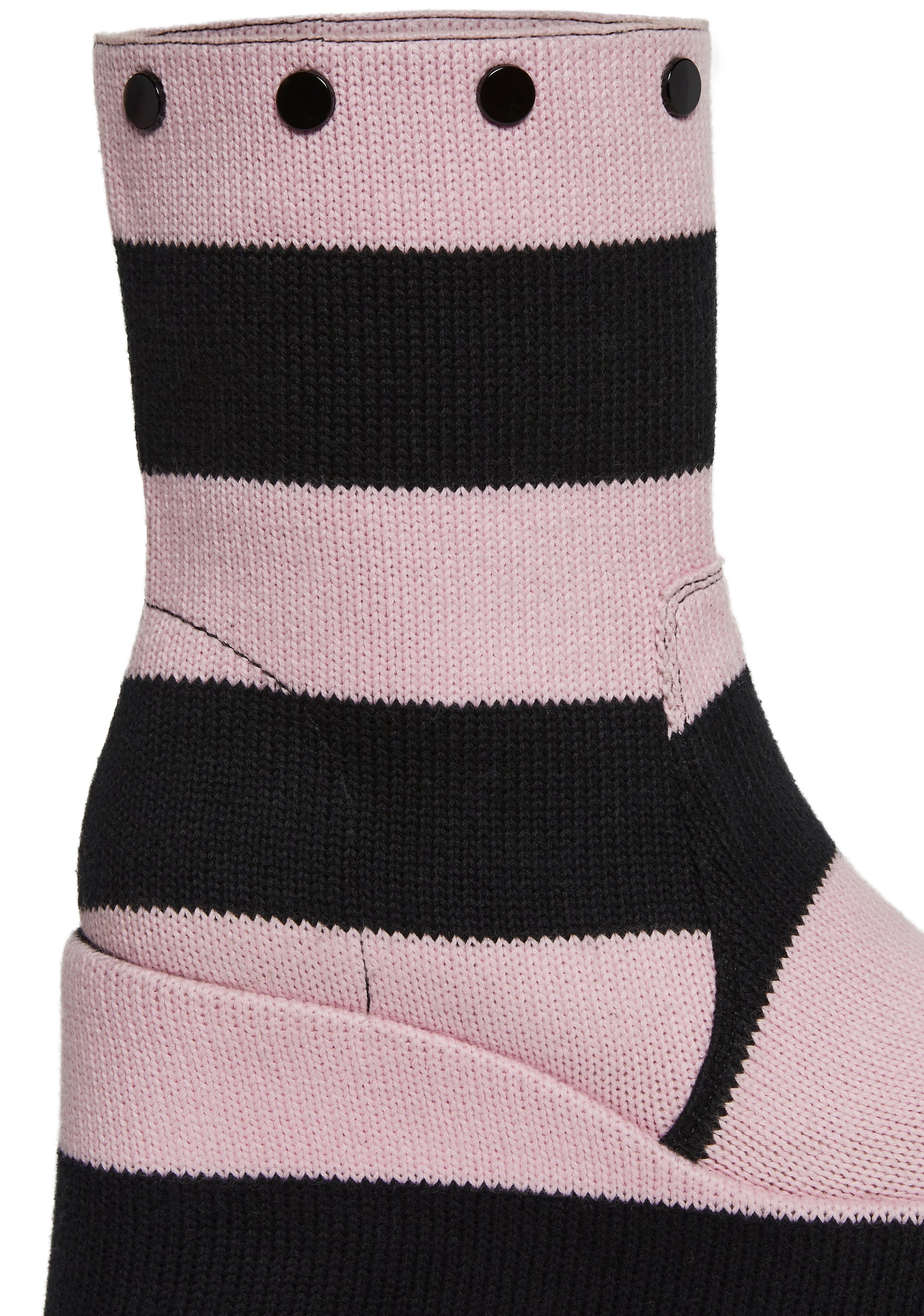 Snuggle Lifestyle Platform Boots - Striped - Image 6