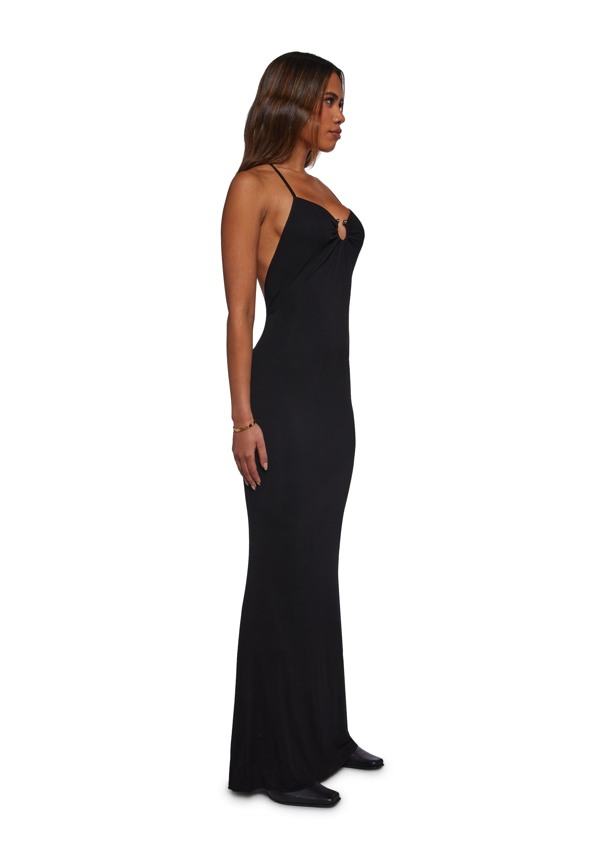 Ego Black Maxi Dress - Image 3