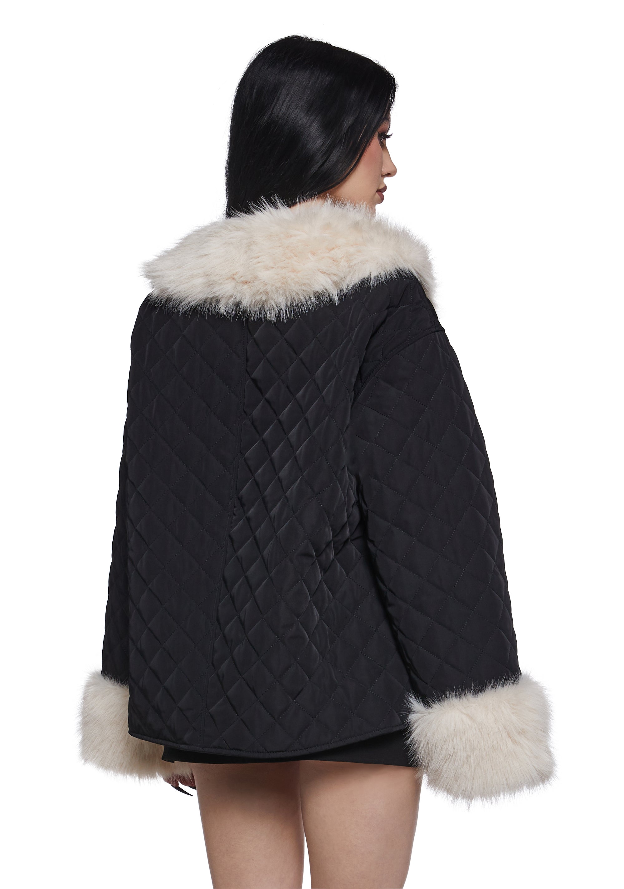 Humbug Season Quilted Coat - Image 4