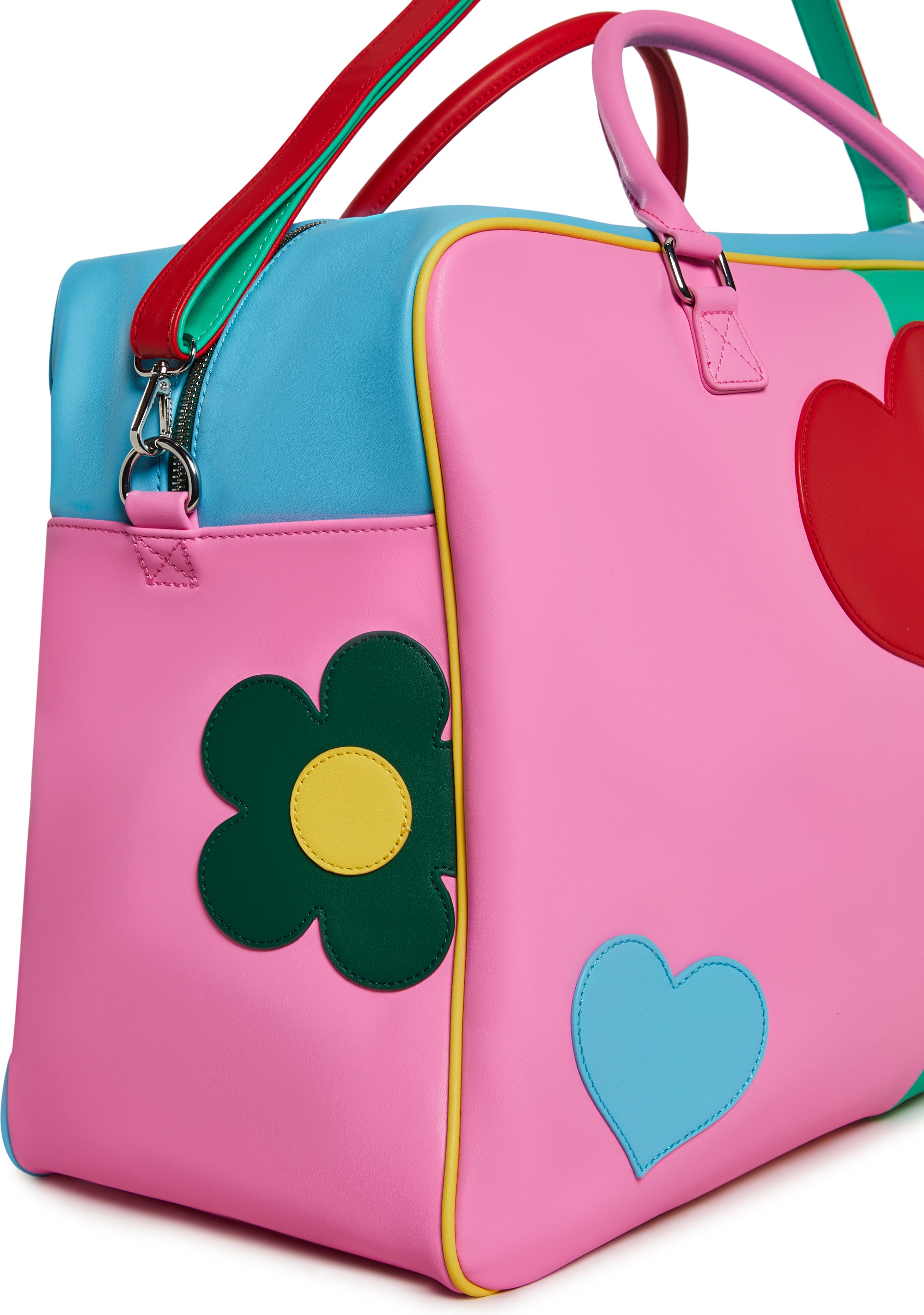Free Luv Nation Colorblock Giant Weekender - Image 5