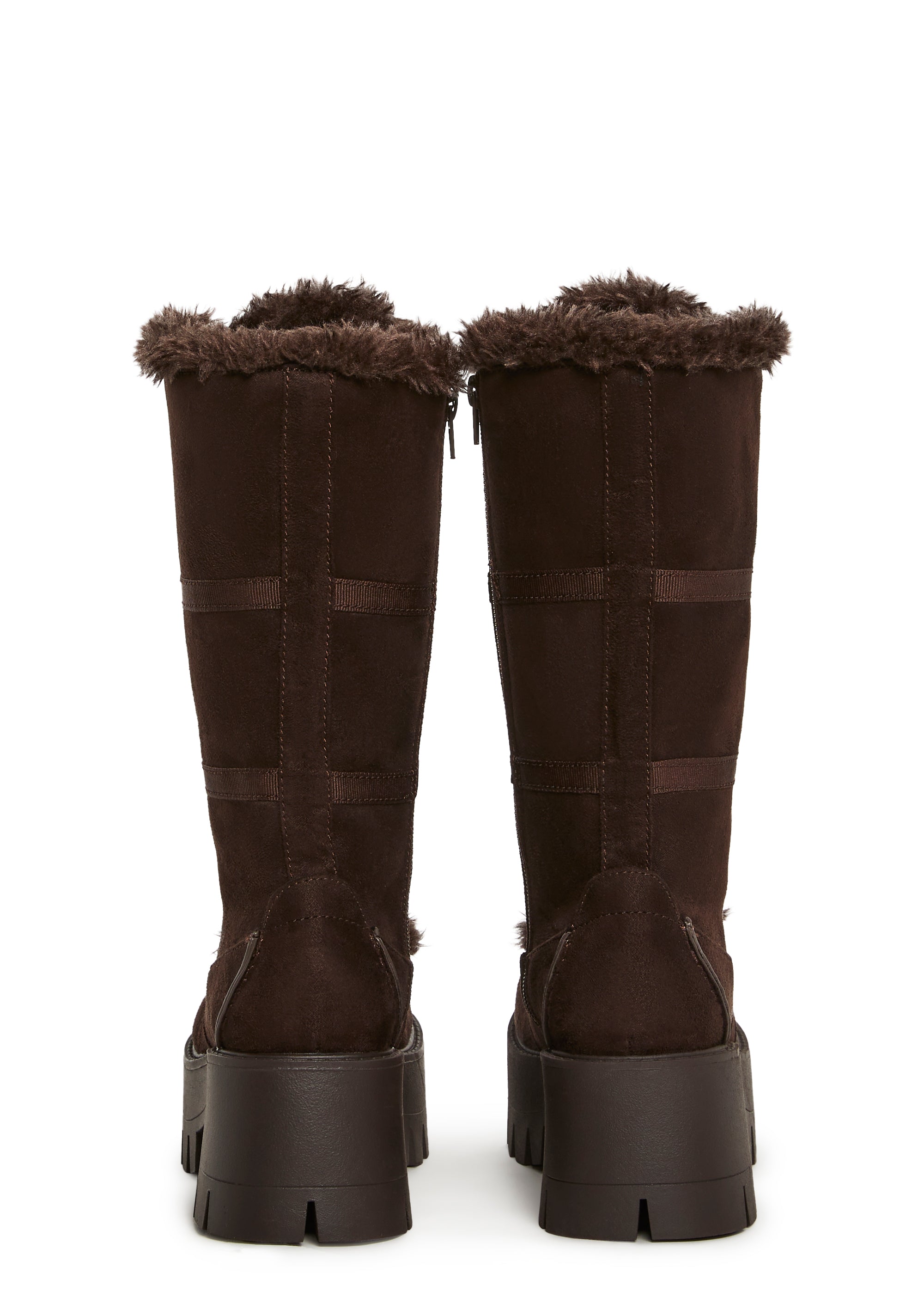 Grunge Trek Hiking Boots - Brown - Image 4