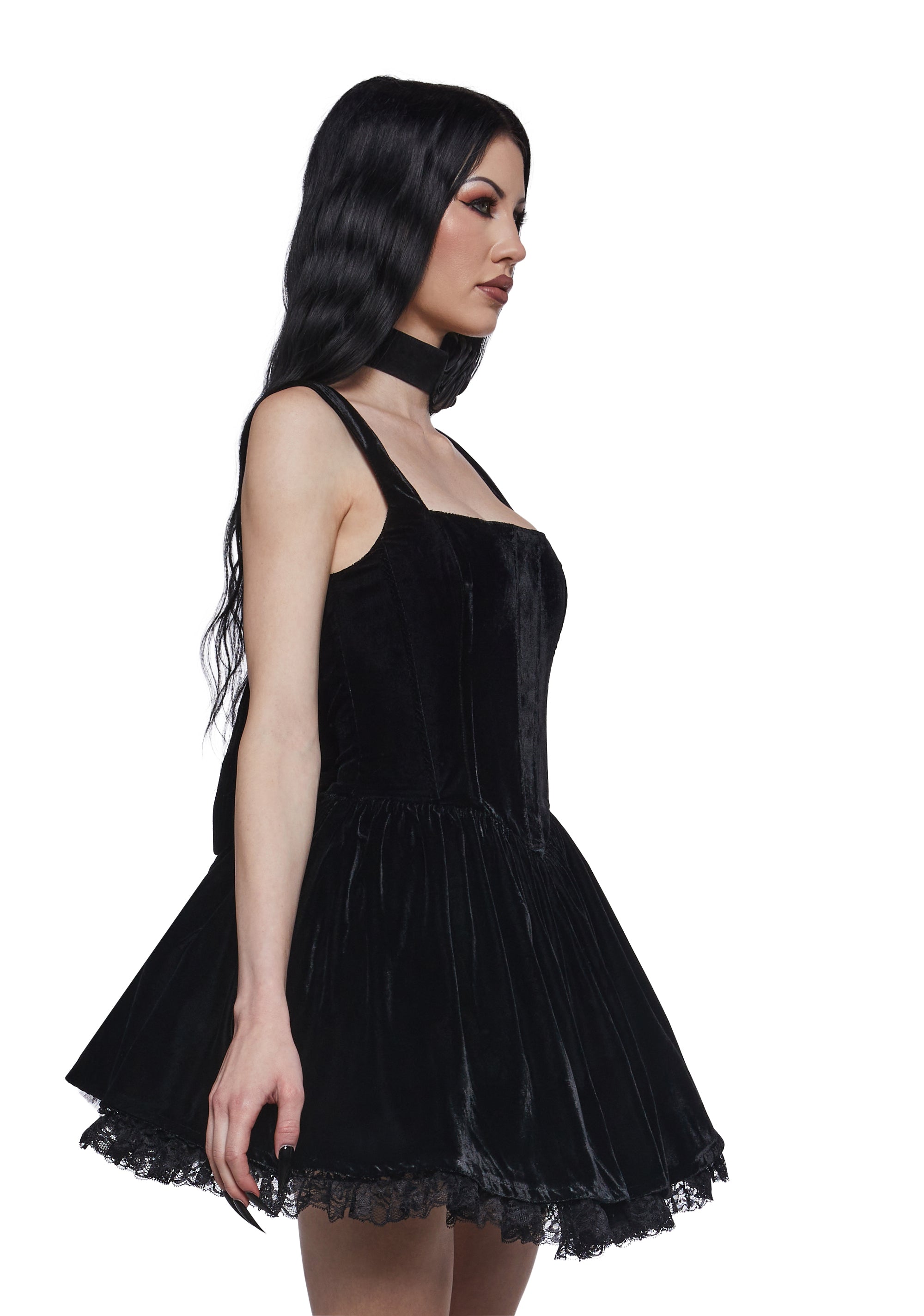 Radiant Occasions Corset Dress - Black - Image 3