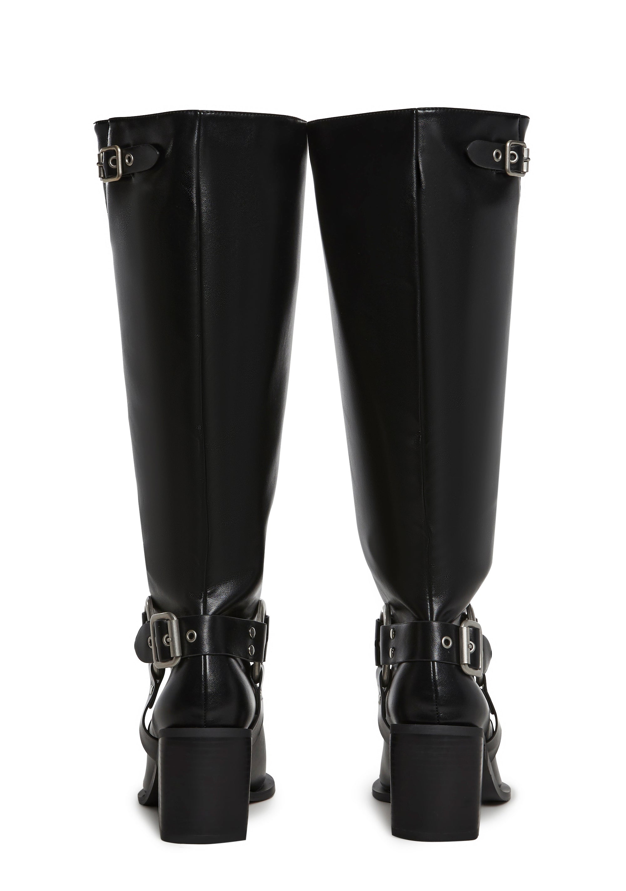 West End Buckle Boots - Black - Image 4
