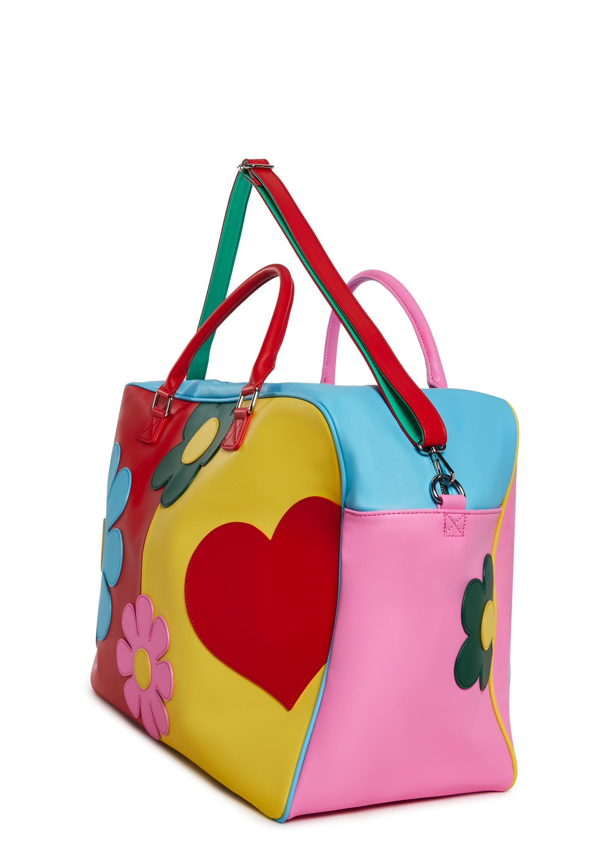 Free Luv Nation Colorblock Giant Weekender - Image 4
