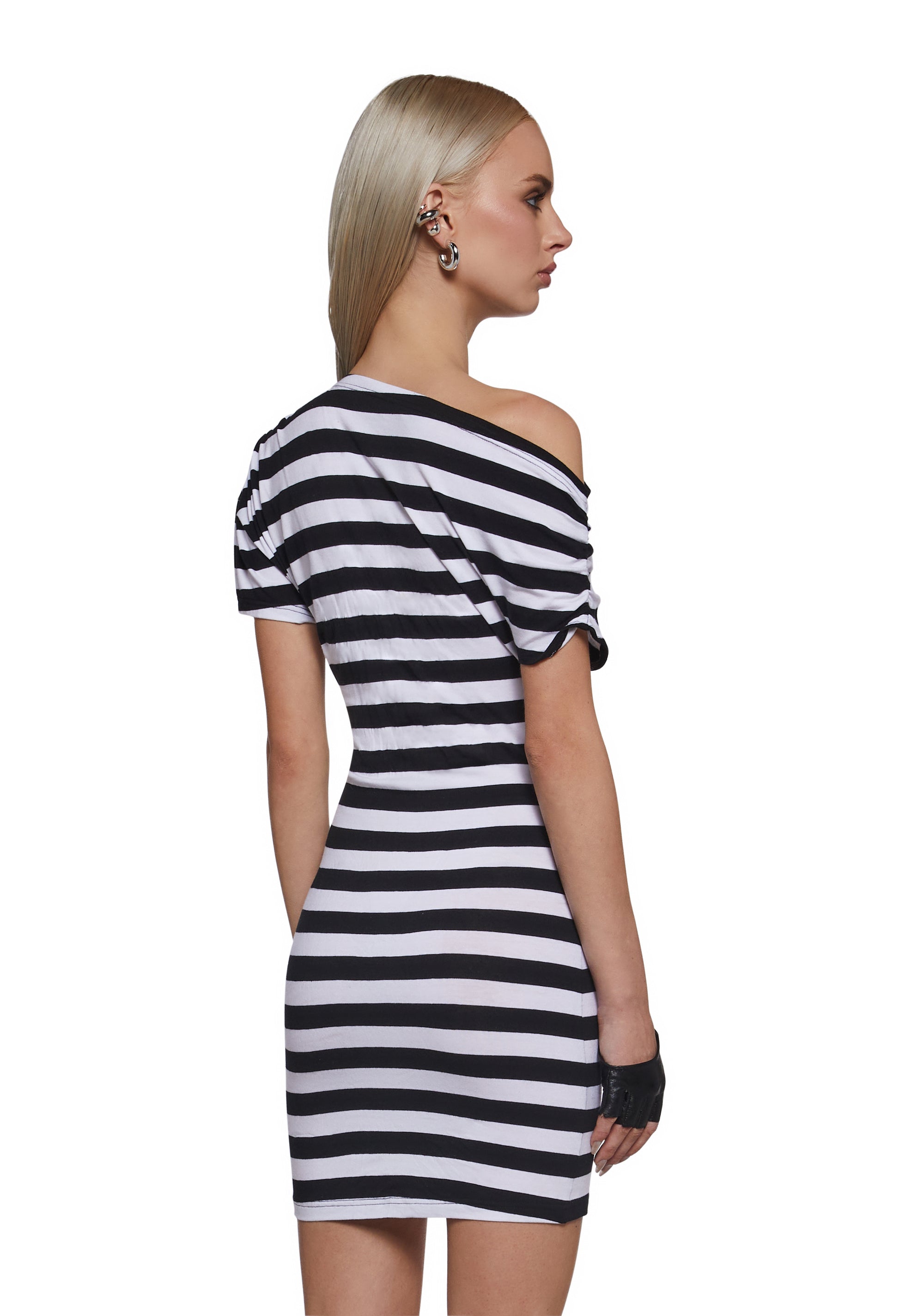 Manhattan Stripes Dress - Image 5