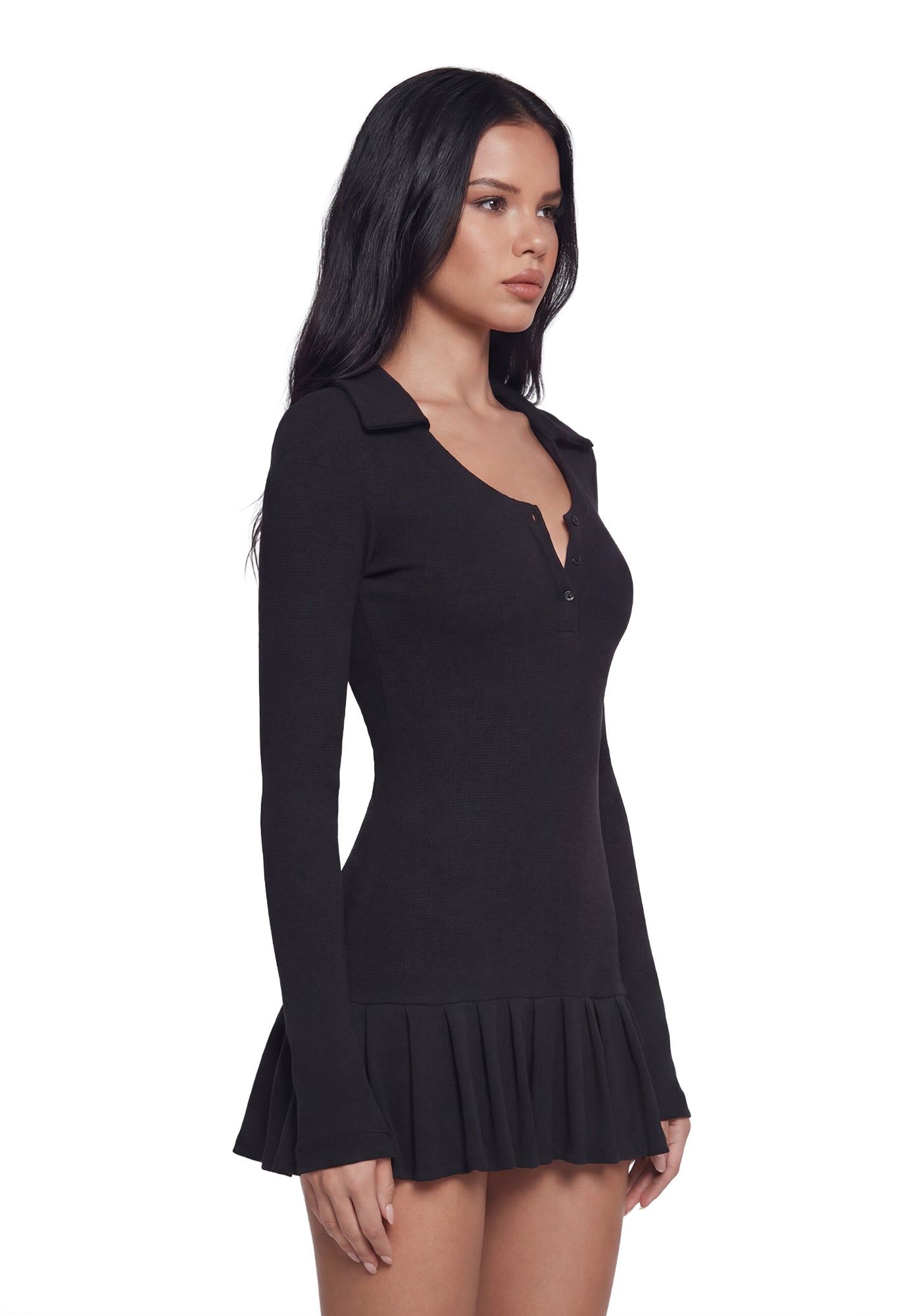 Class Dismissed Mini Dress - Black - Image 3
