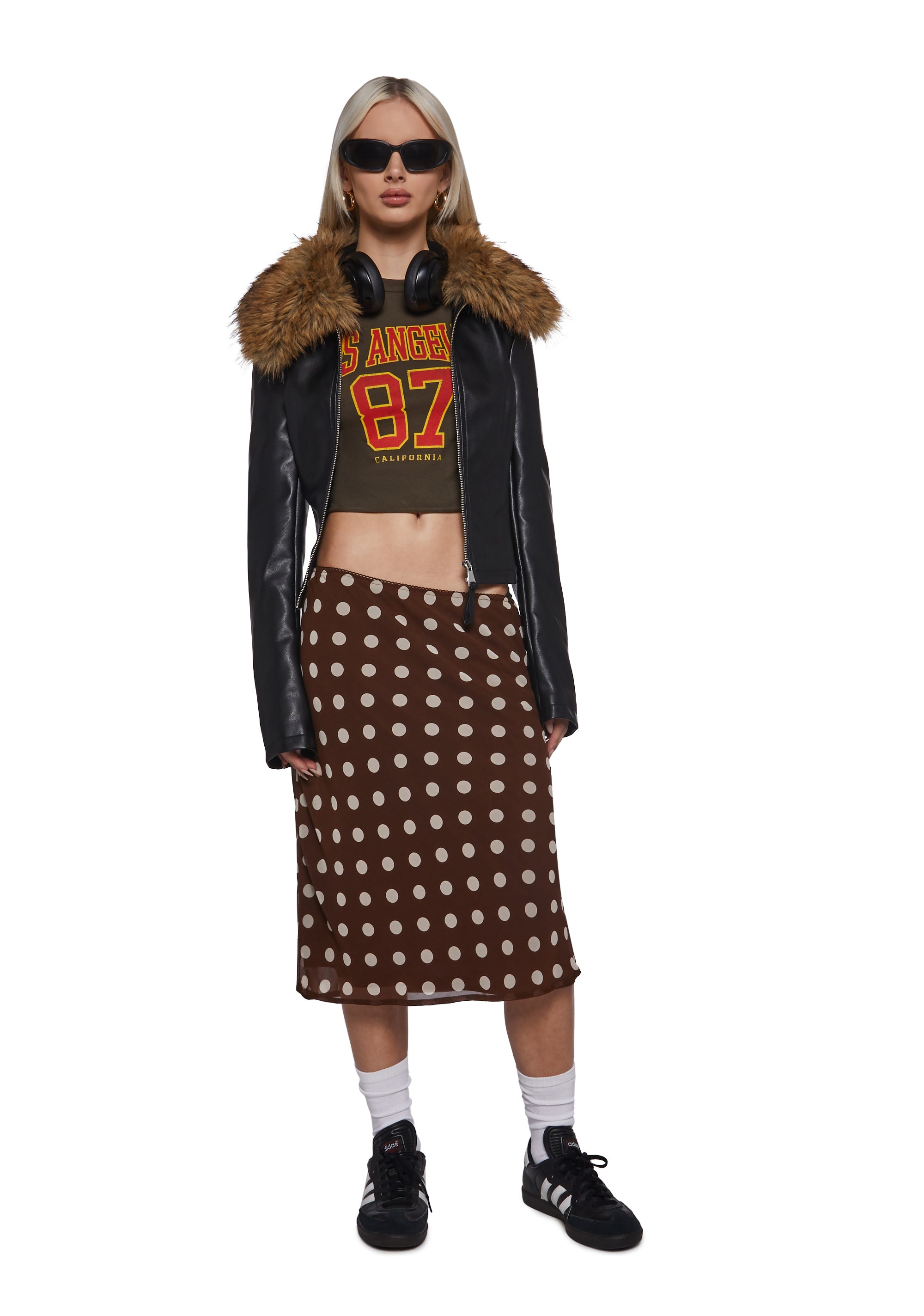 Alternative view of Retro Rush Midi Skirt