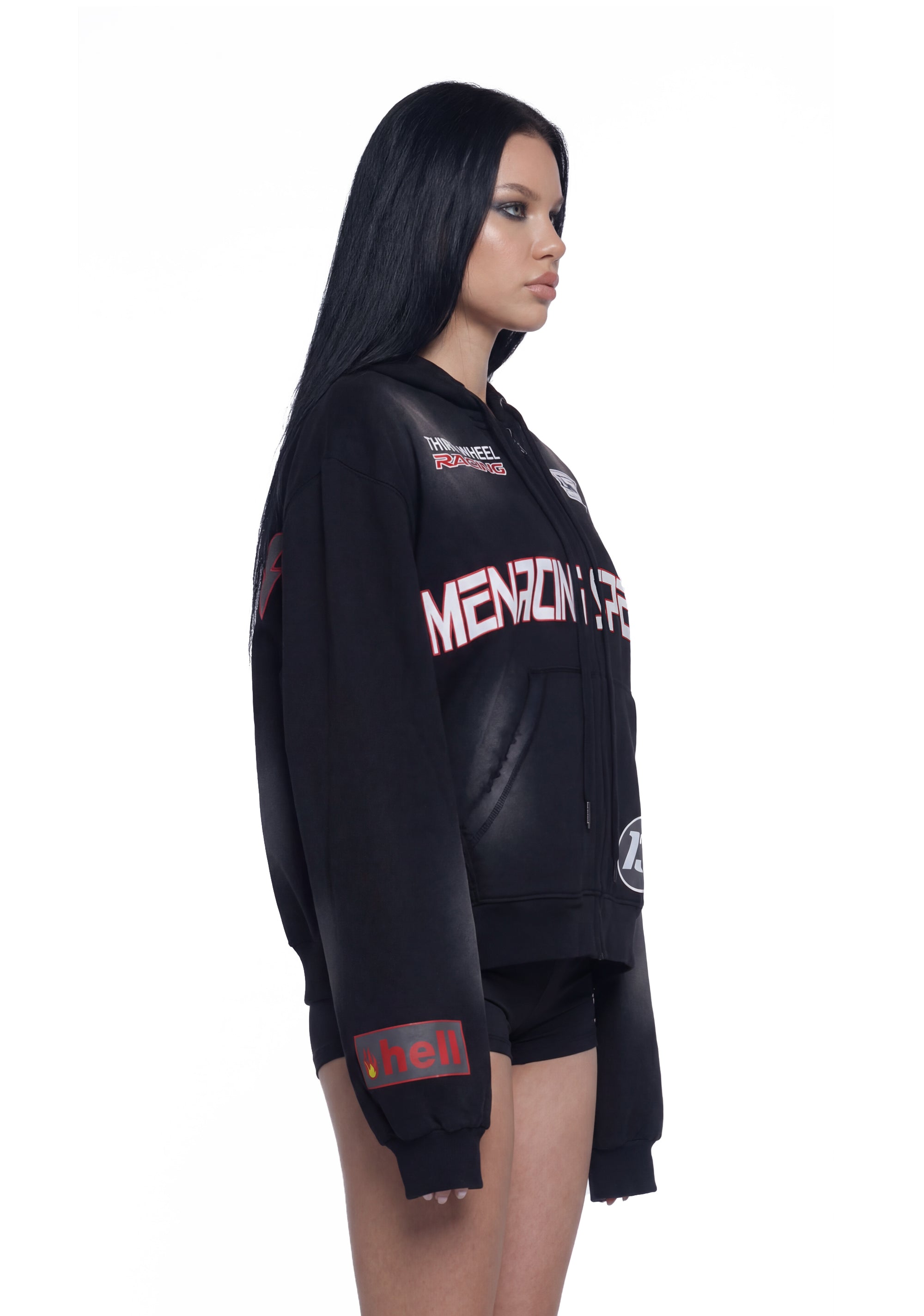 Crash Out Zip Hoodie - Image 3