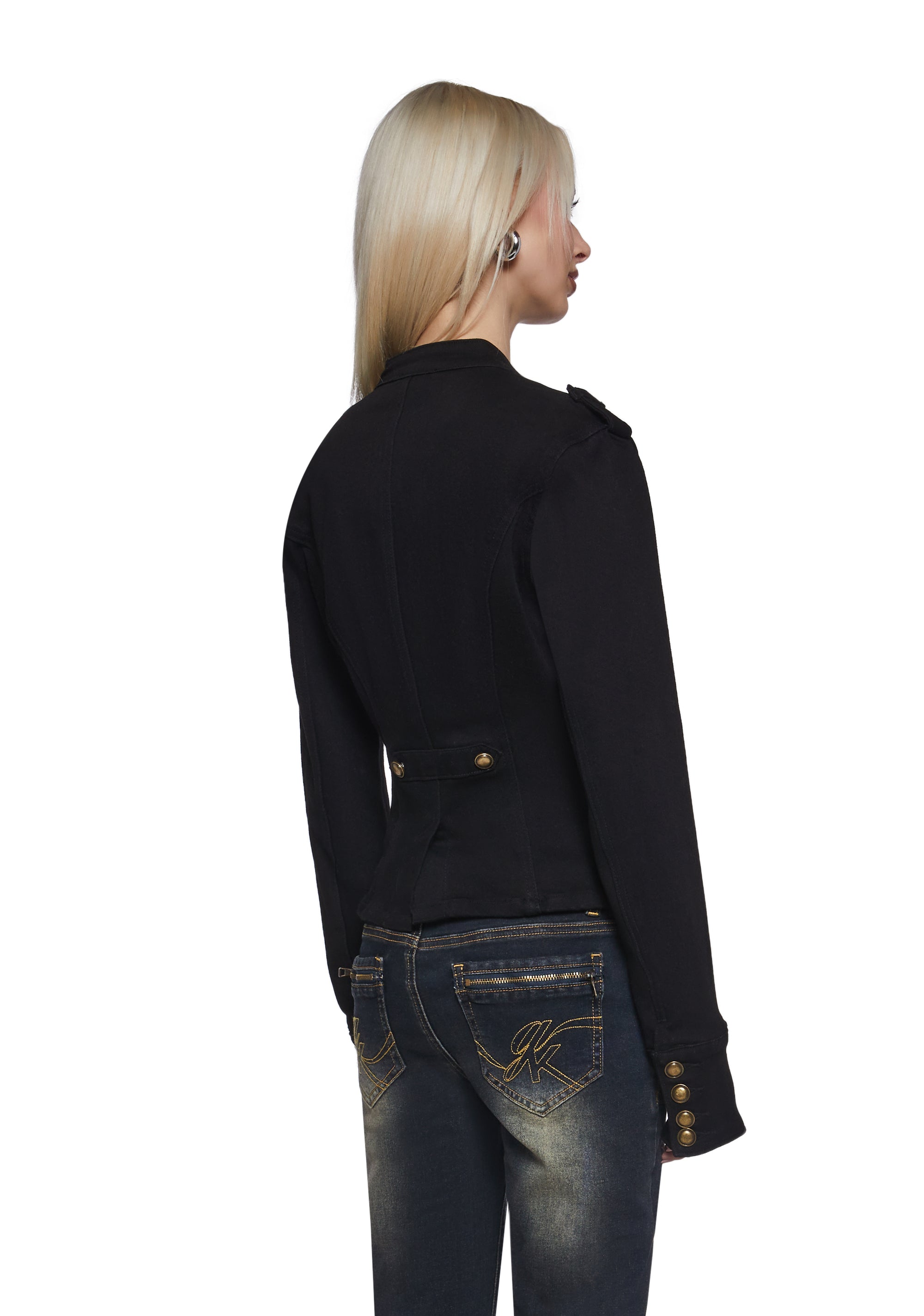 Cryptic Lyrics Twill Jacket - Image 4