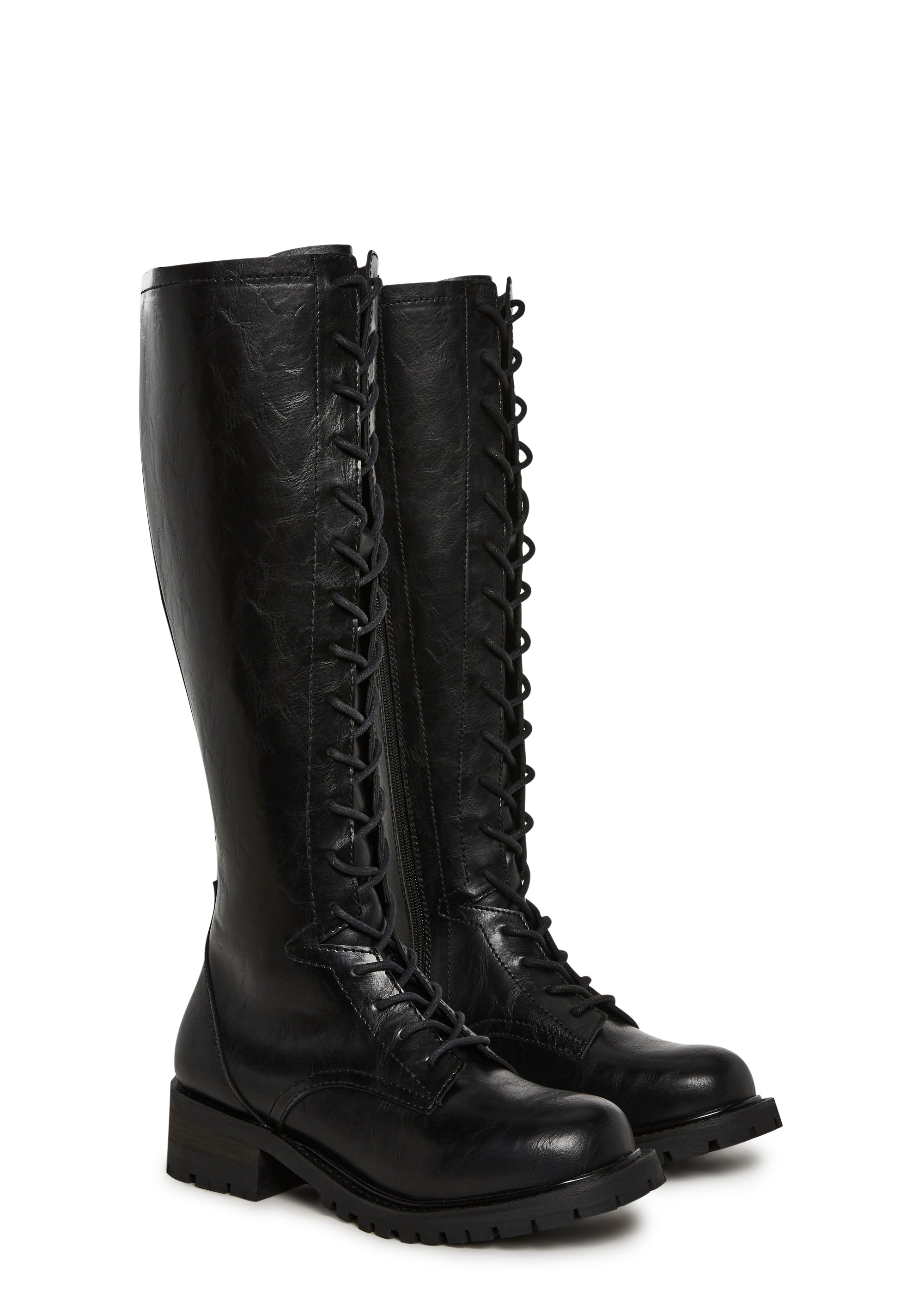 Outro Knee High Cadet Boots - Image 3