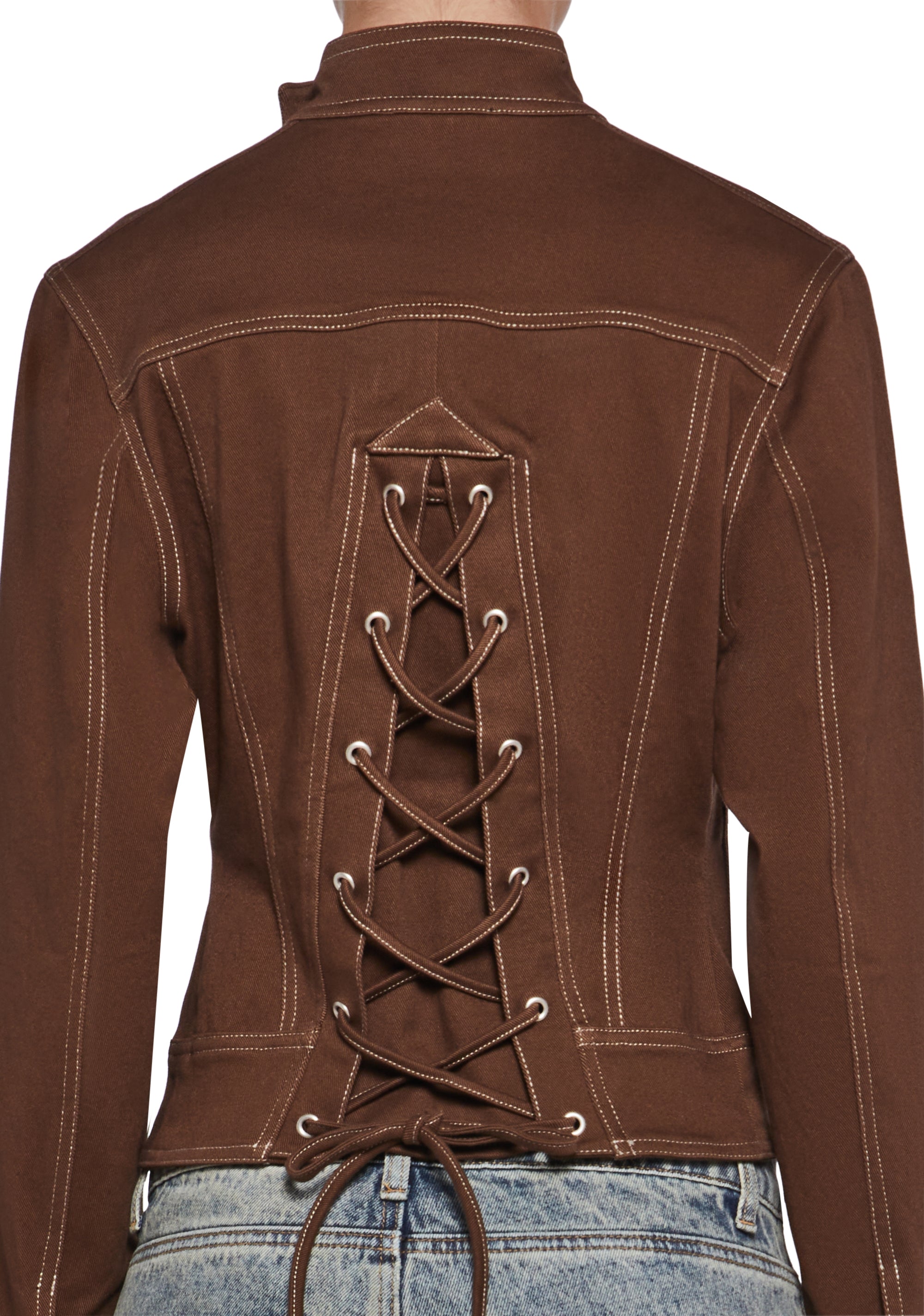 Turning Leaves Washed Poplin Jacket - Image 6
