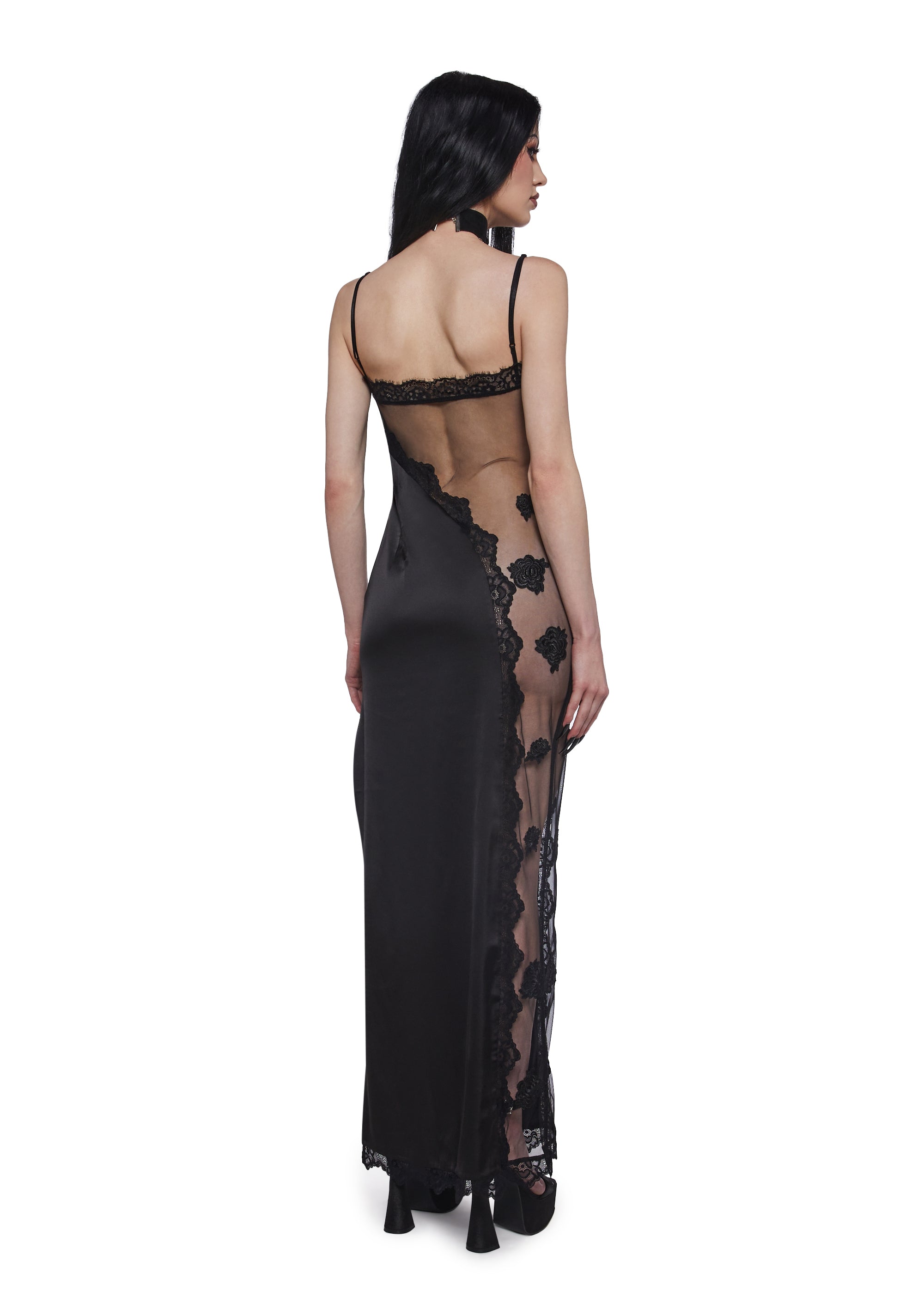 Spellbinding Maxi Slip Dress - Image 4