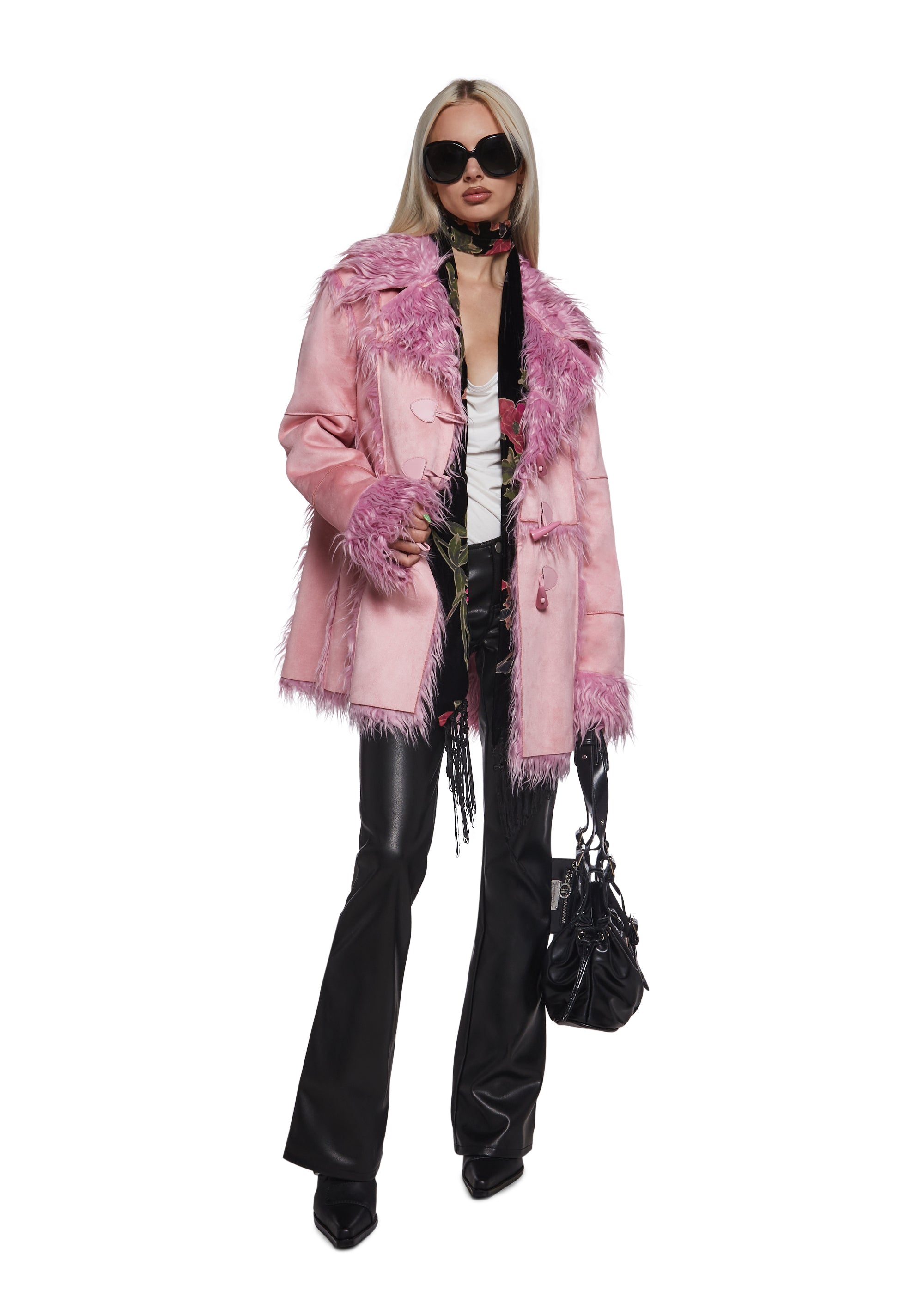 Alternative view of Secret Of Patience Toggle Jacket - Pink