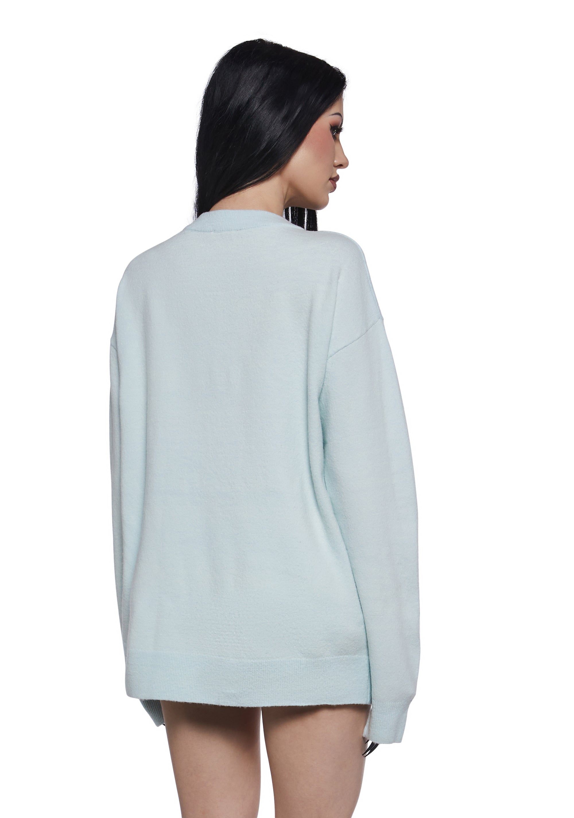 Frosty Dreams Intarsia Sweater - Image 4