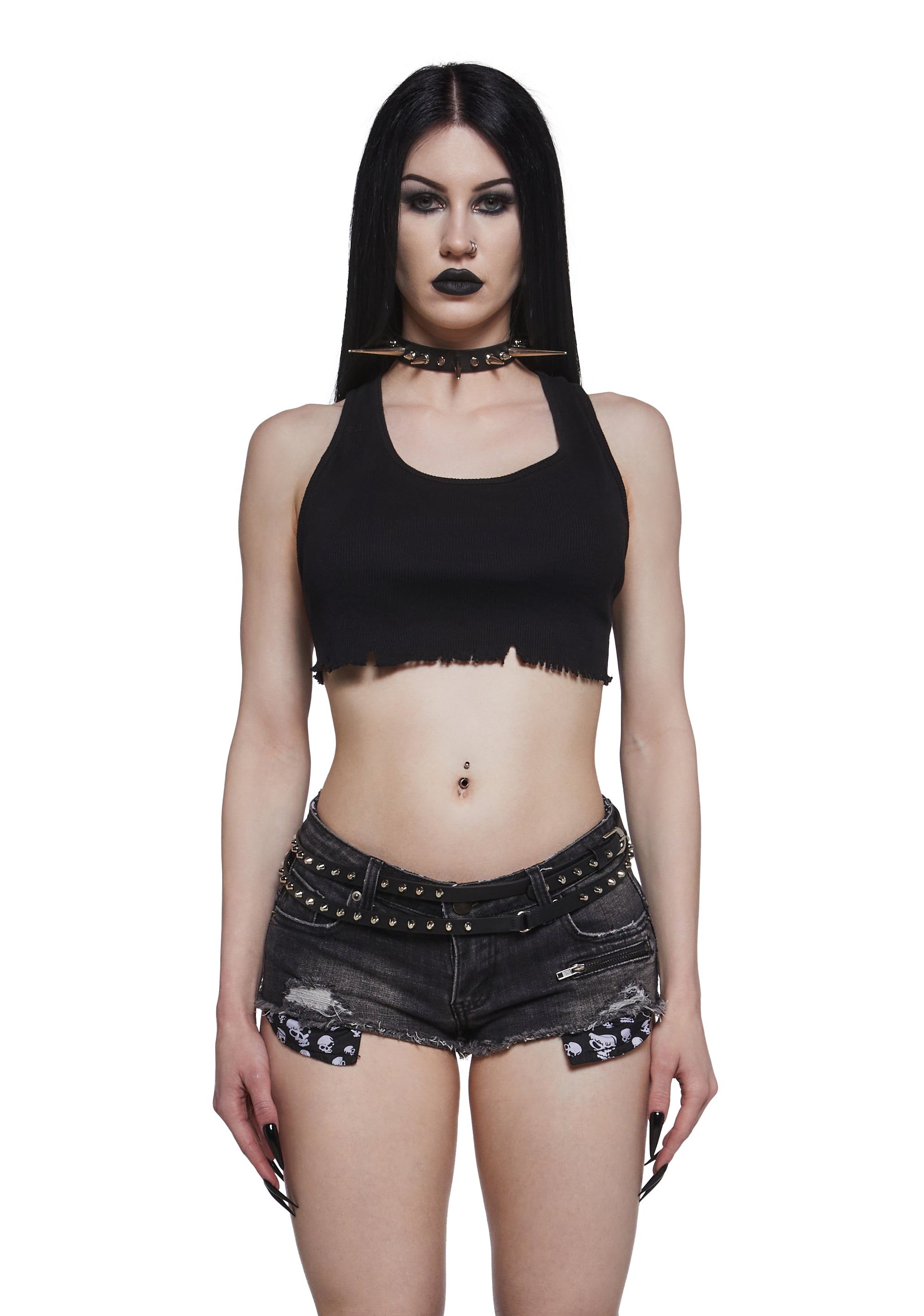 Alternative view of Rebel Yell Studded Wrap Belt