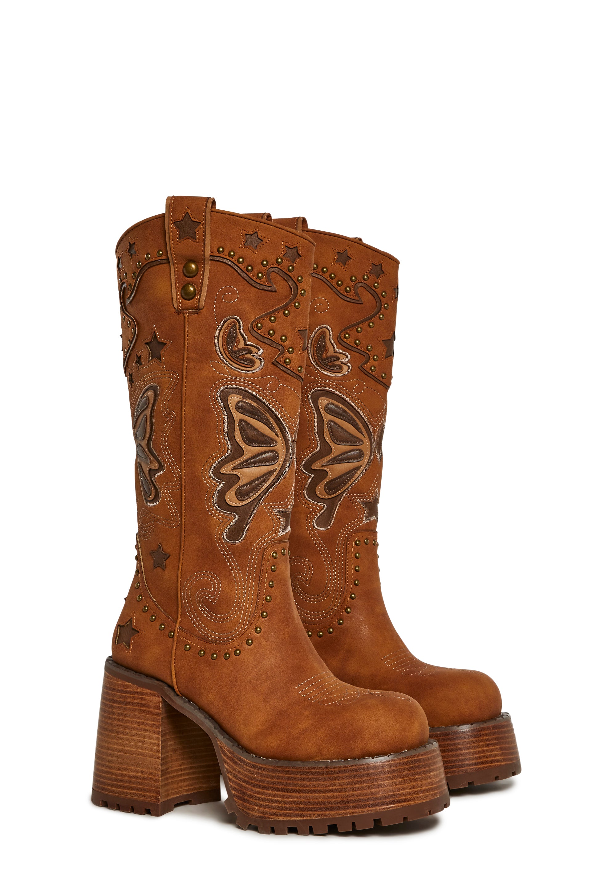 Butterfly Rodeo Western Boots - Copper - Image 3
