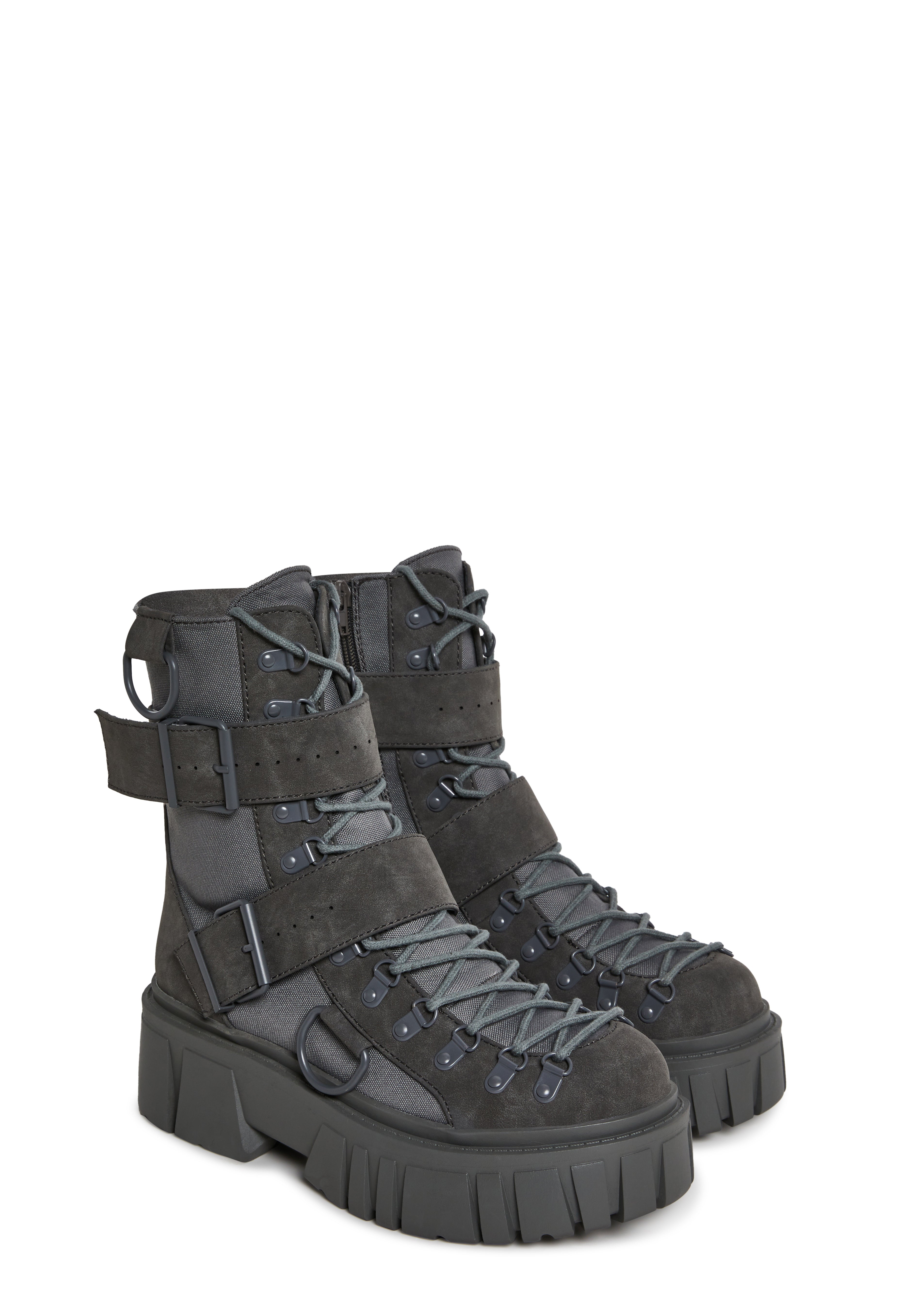 Low Traitor Boots - Gray - Image 3