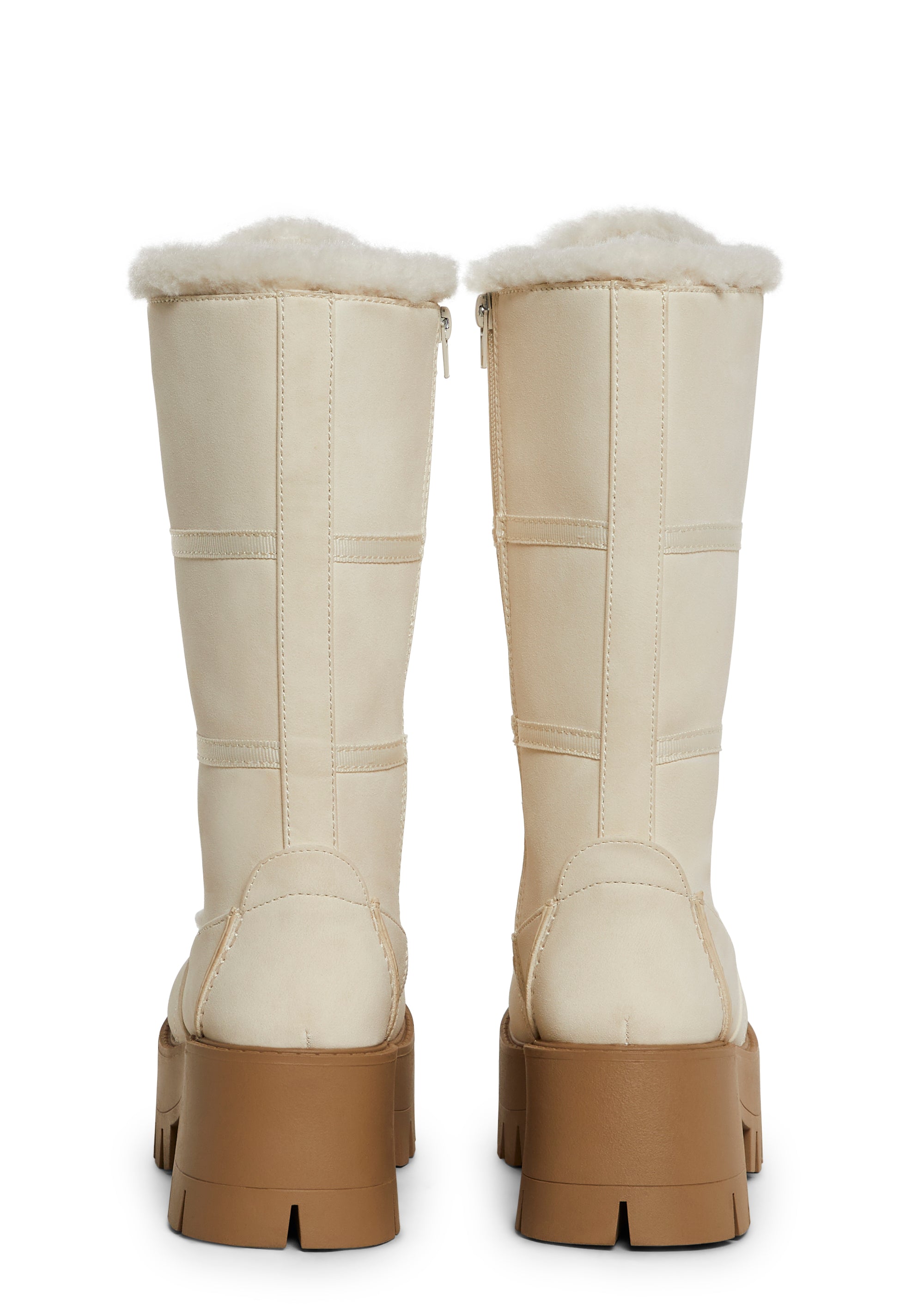 Grunge Trek Hiking Boots - White - Image 4